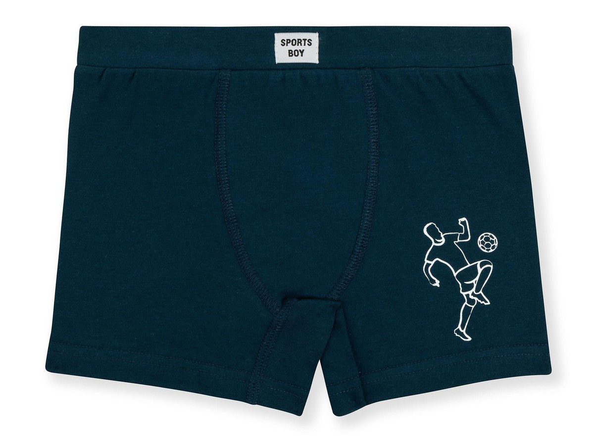 Erkek Çocuk Pamuklu Baskılı Rahat Kesim Likralı Boxer 3'lü Paket 3576 Renkli