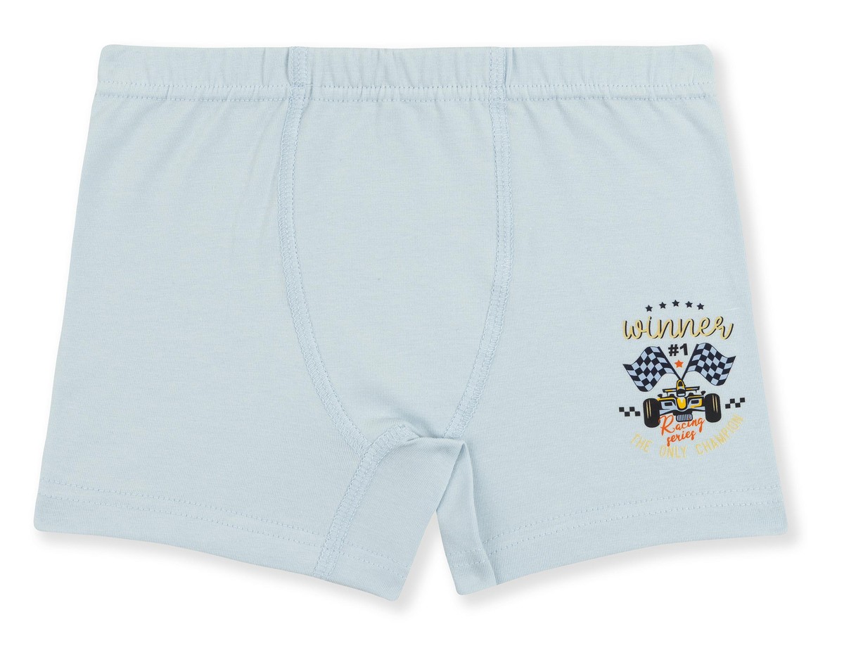 Erkek Çocuk Pamuklu Baskılı Rahat Kesim Likralı Boxer 3'lü Paket 3562 Renkli