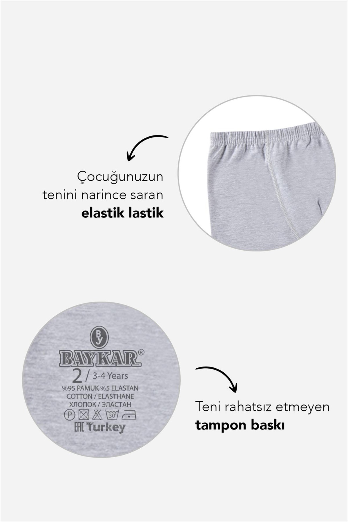 Erkek Çocuk Pamuklu Baskılı Rahat Kesim Likralı Boxer 3'lü Paket Renkli
