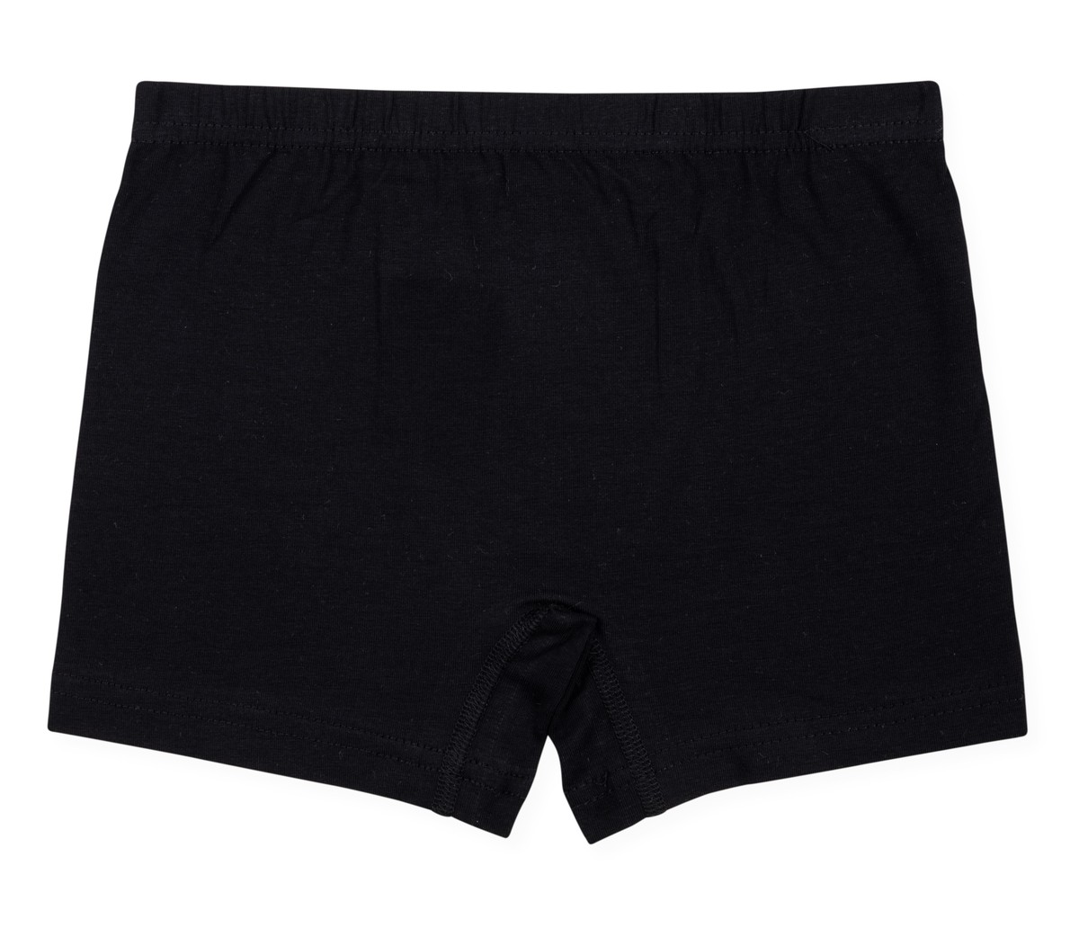Erkek Çocuk Pamuklu Havlu Bel Düz Klasik Boxer 2'li Paket 3190 Siyah