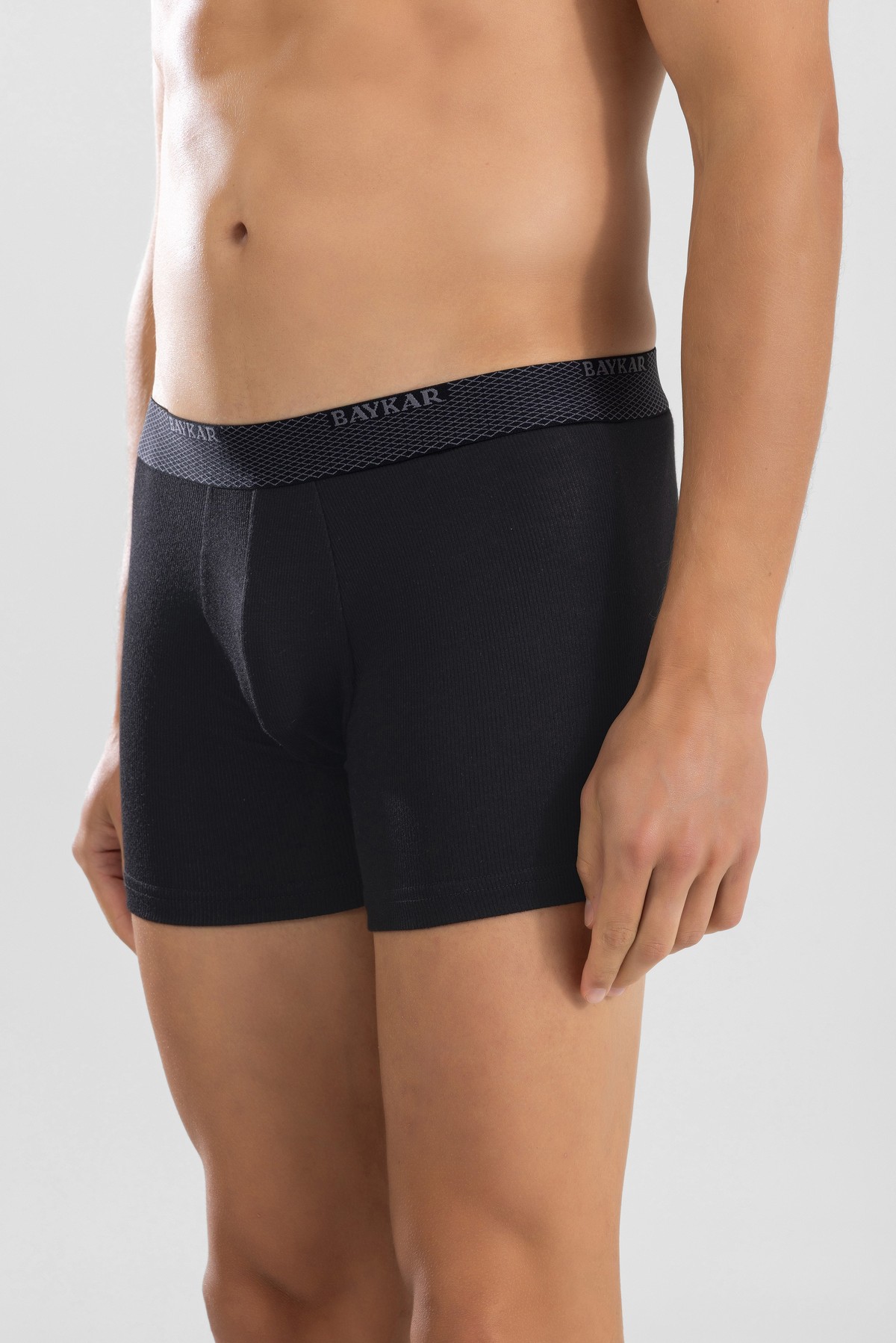 Erkek Modal Kaşkorse Elastan Basic Boxer 1426 ANTRASIT