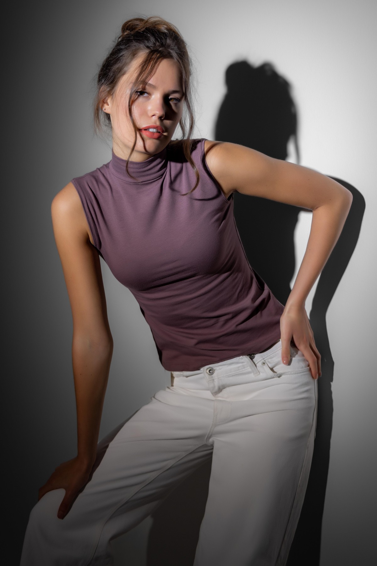 Kadın Pamuklu Balıkçı Yaka Body 6320 RENKLİ 5Lİ PAKET