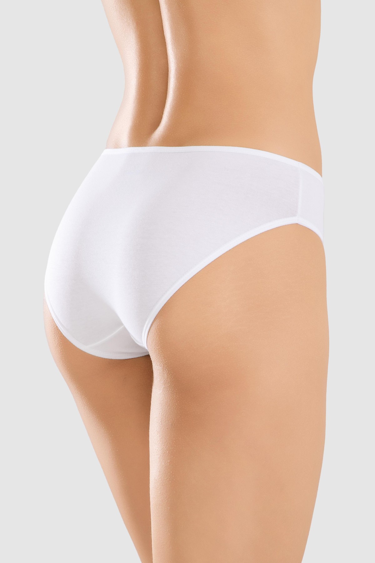 Kadın Pamuklu Basic Slip Külot 3lü Paket 8500 Beyaz