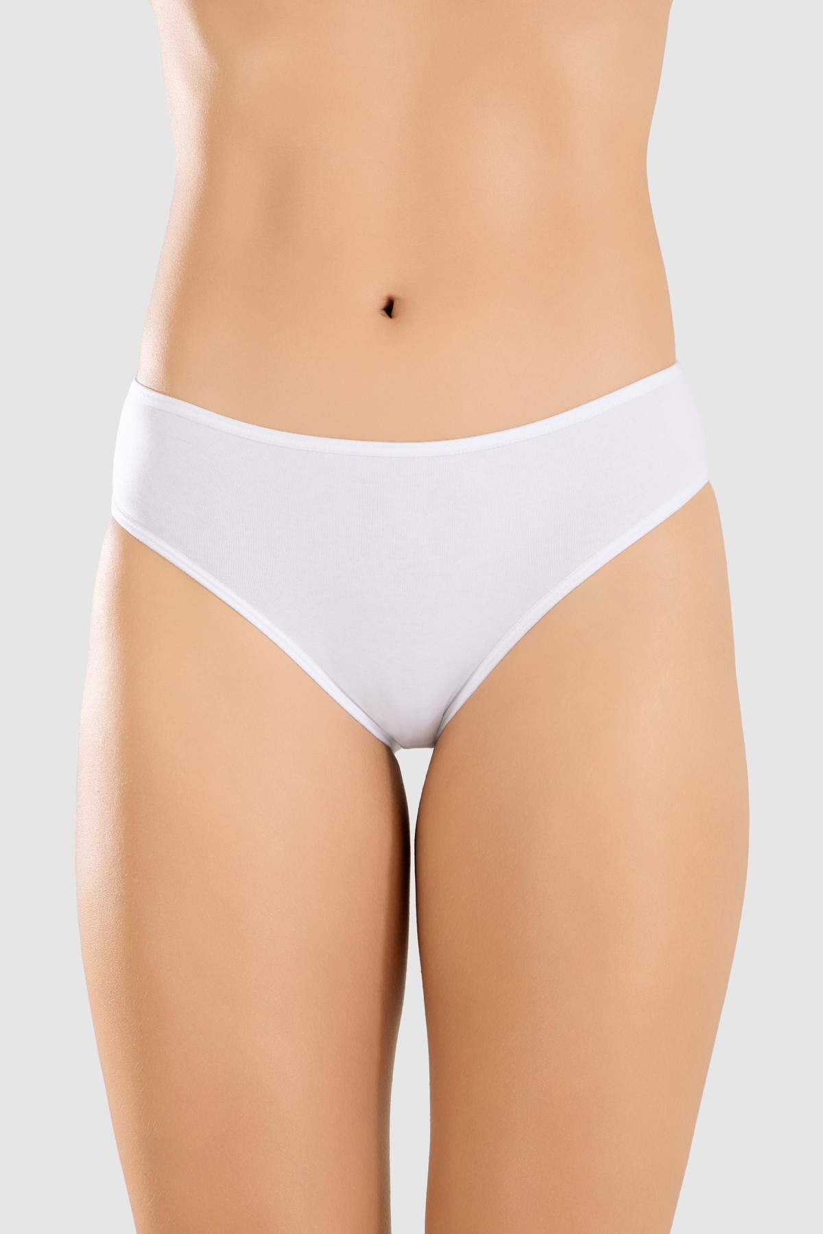 Kadın Pamuklu Basic Slip Külot 3lü Paket 8500 Beyaz