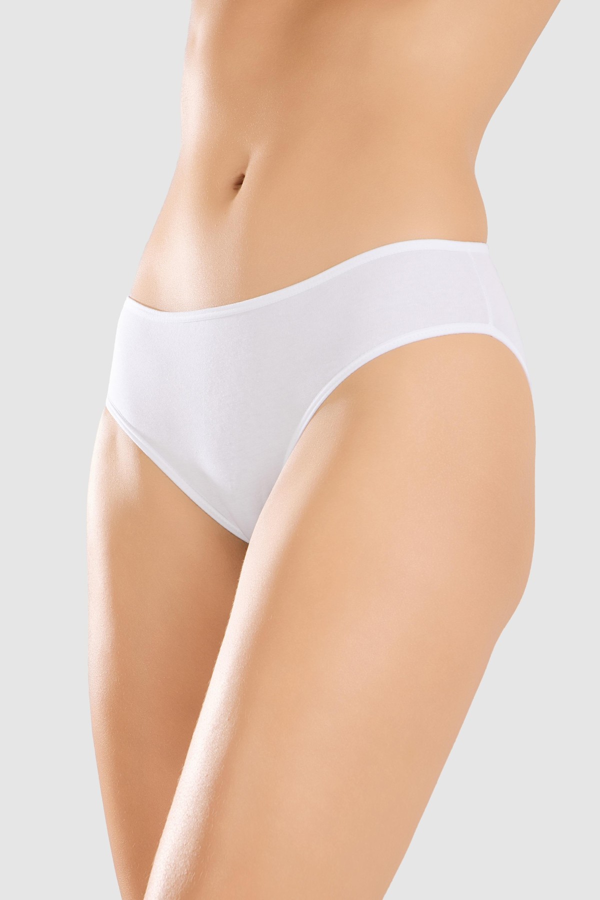 Kadın Pamuklu Basic Slip Külot 3lü Paket 8500 Beyaz