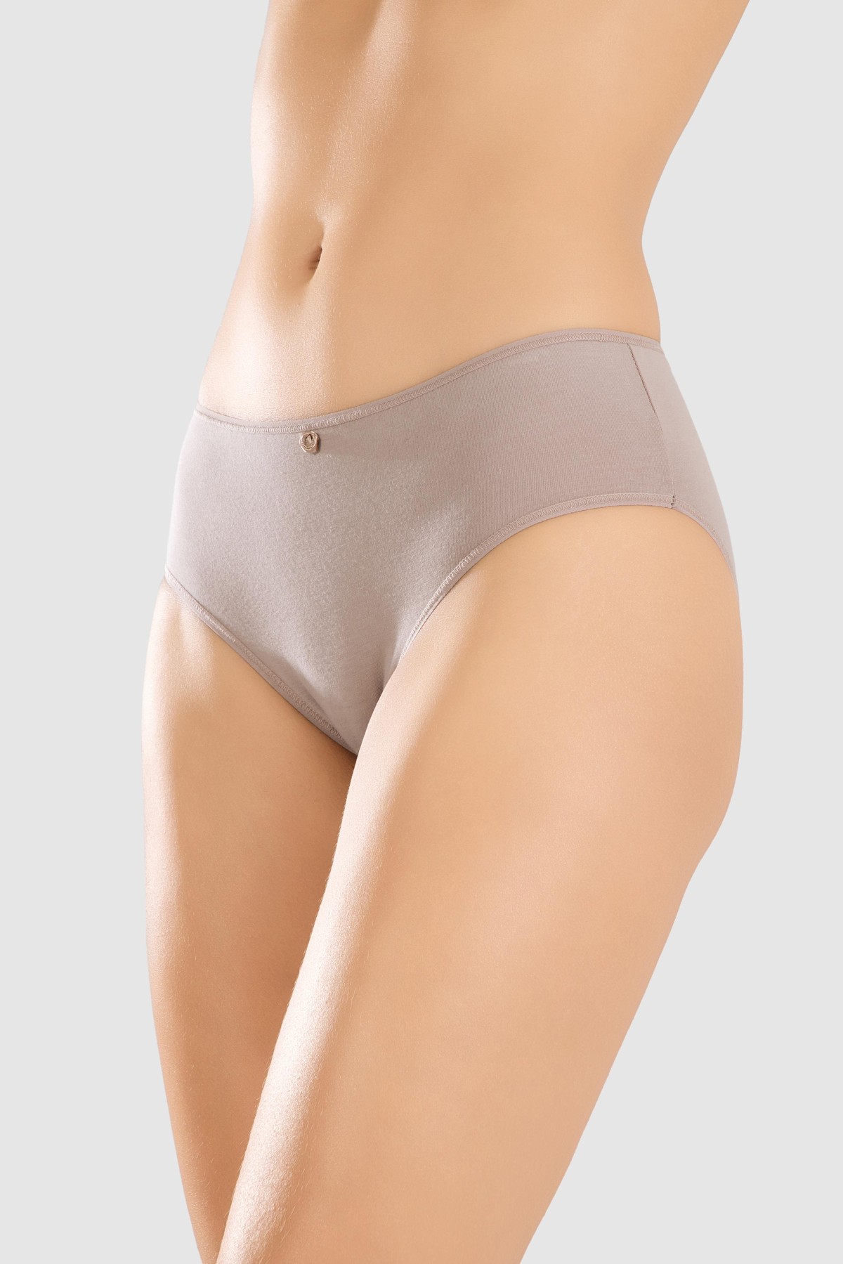 Kadın Pamuklu Renkli Bikini Kesim Külot 3'lü Paket 8424 Renkli