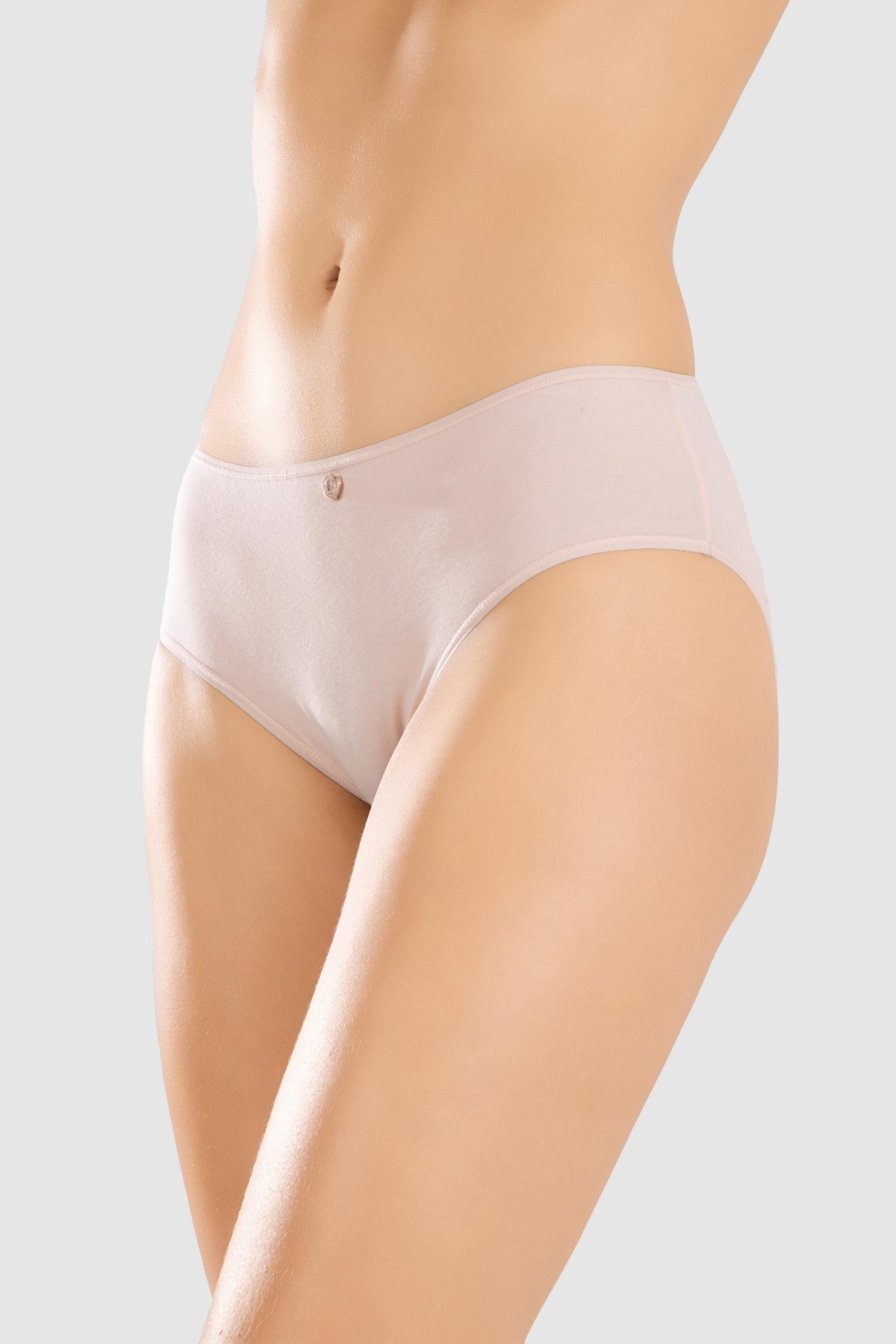 Kadın Pamuklu Renkli Bikini Kesim Külot 3'lü Paket 8424 Renkli
