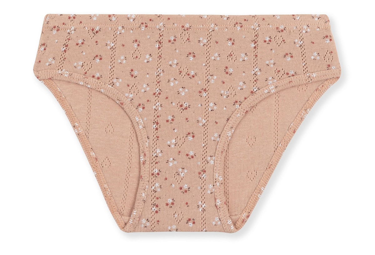 Kız Çocuk Pamuklu Renkli Baskılı Bikini Külot 3'lü Paket 5782 Renkli