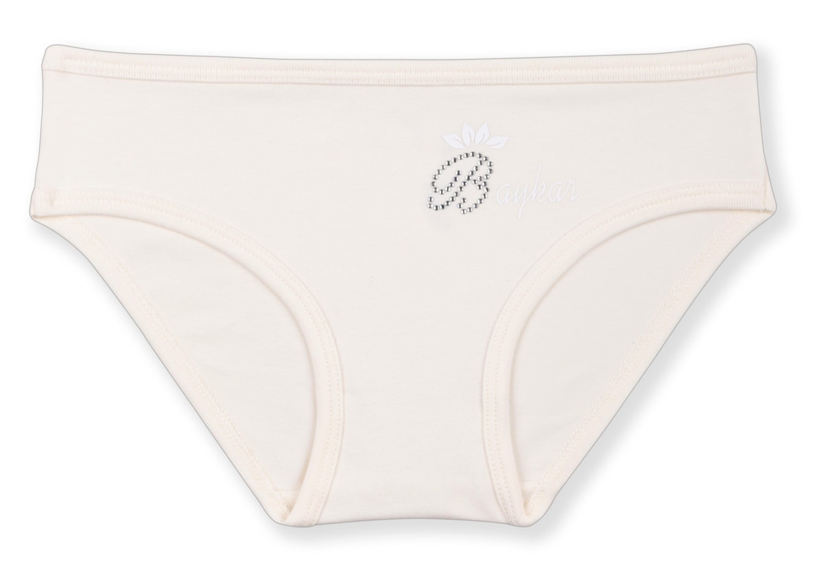 Kız Çocuk Pamuklu Renkli Baskılı Bikini Külot 3'lü Paket 5388 Renkli