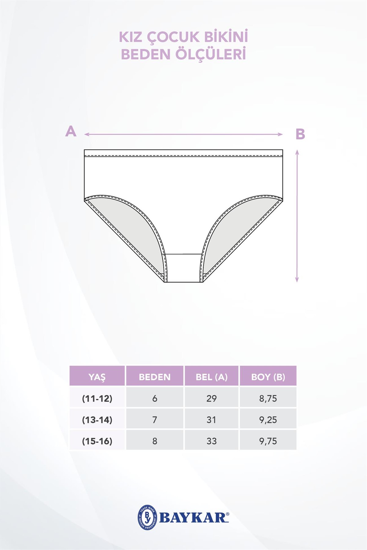Kız Çocuk Pamuklu Renkli Baskılı Bikini Külot 3'lü Paket 5670 Renkli