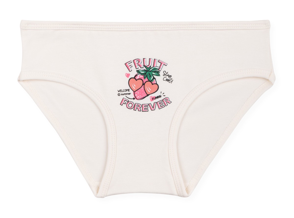 Kız Çocuk Pamuklu Renkli Baskılı Bikini Külot 6'lı Paket 5320 Renkli