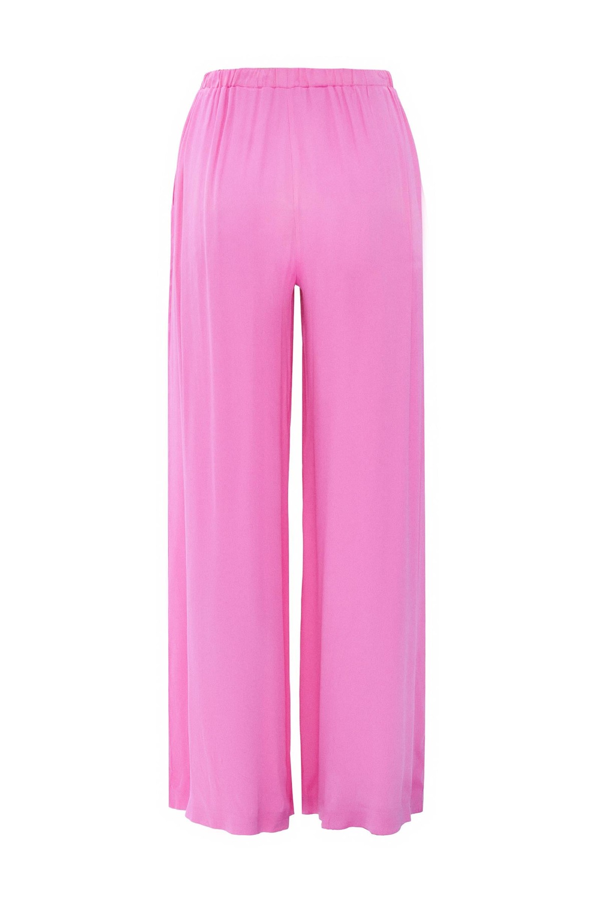 Baby Cool Bol Paça Saten Pantolon Pembe