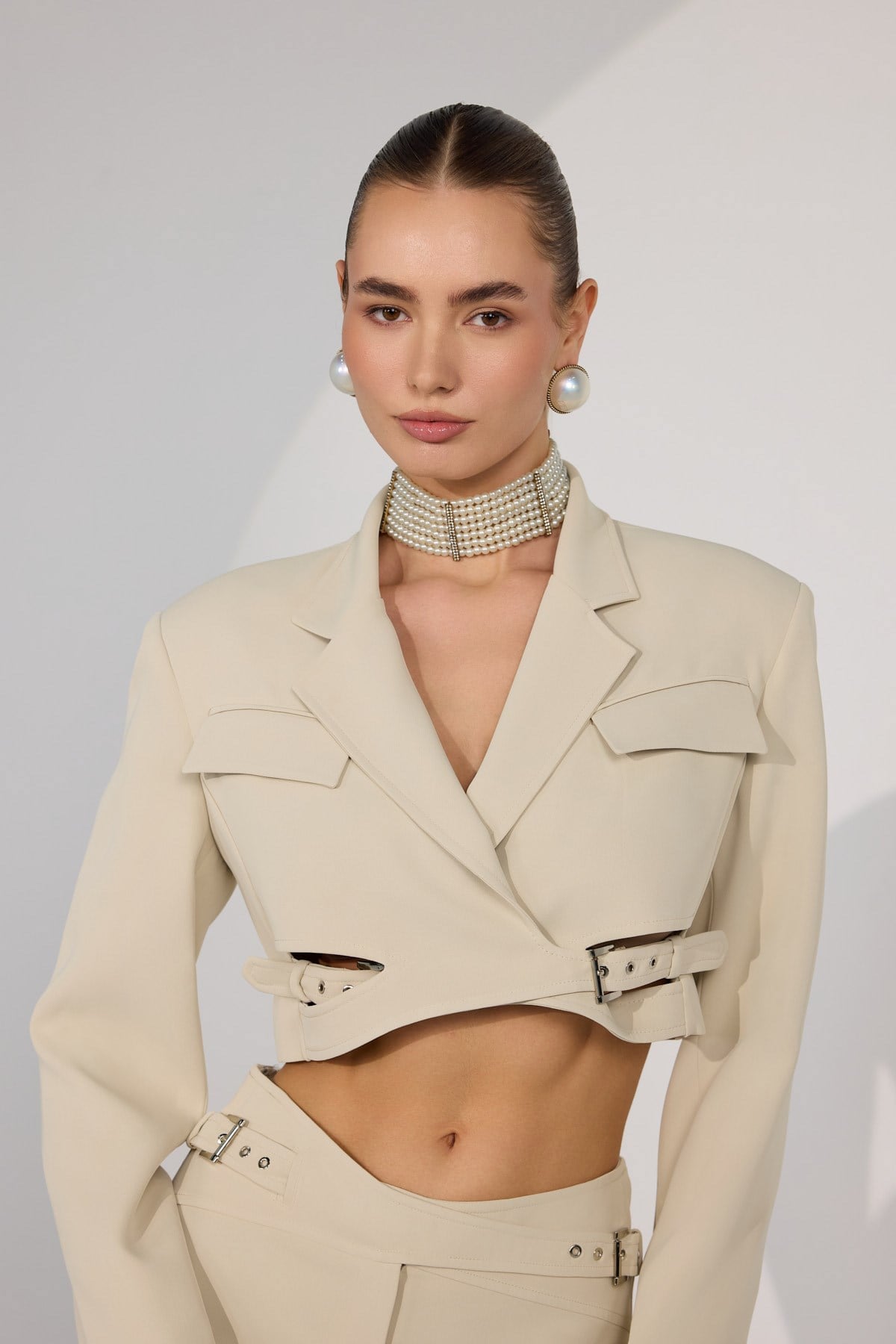 Boss Babe Jacket STONE