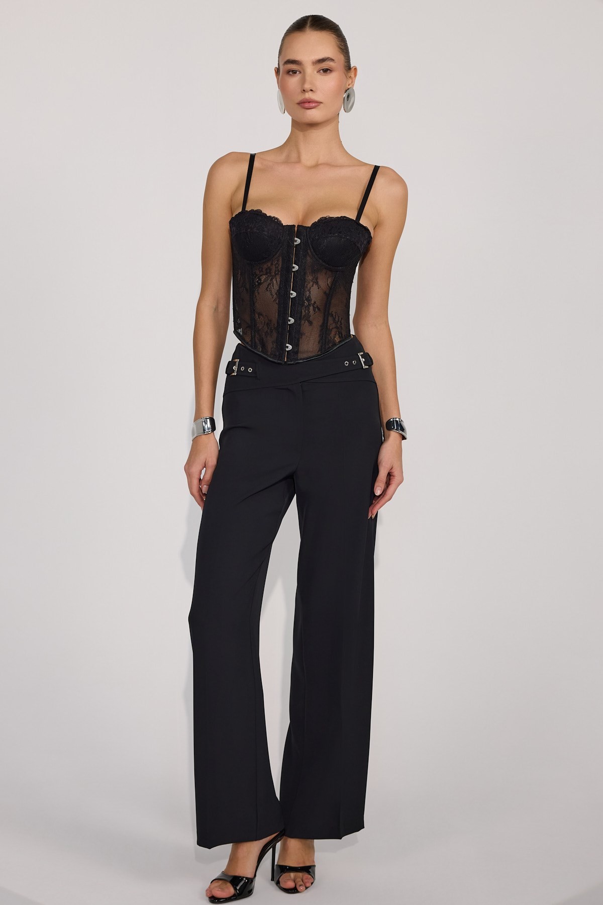 Boss Babe Pants Black