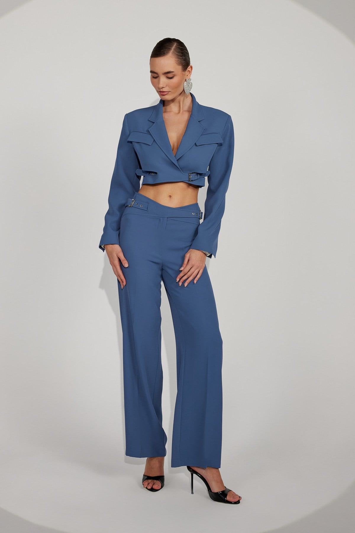 Boss Babe Pants İndigo