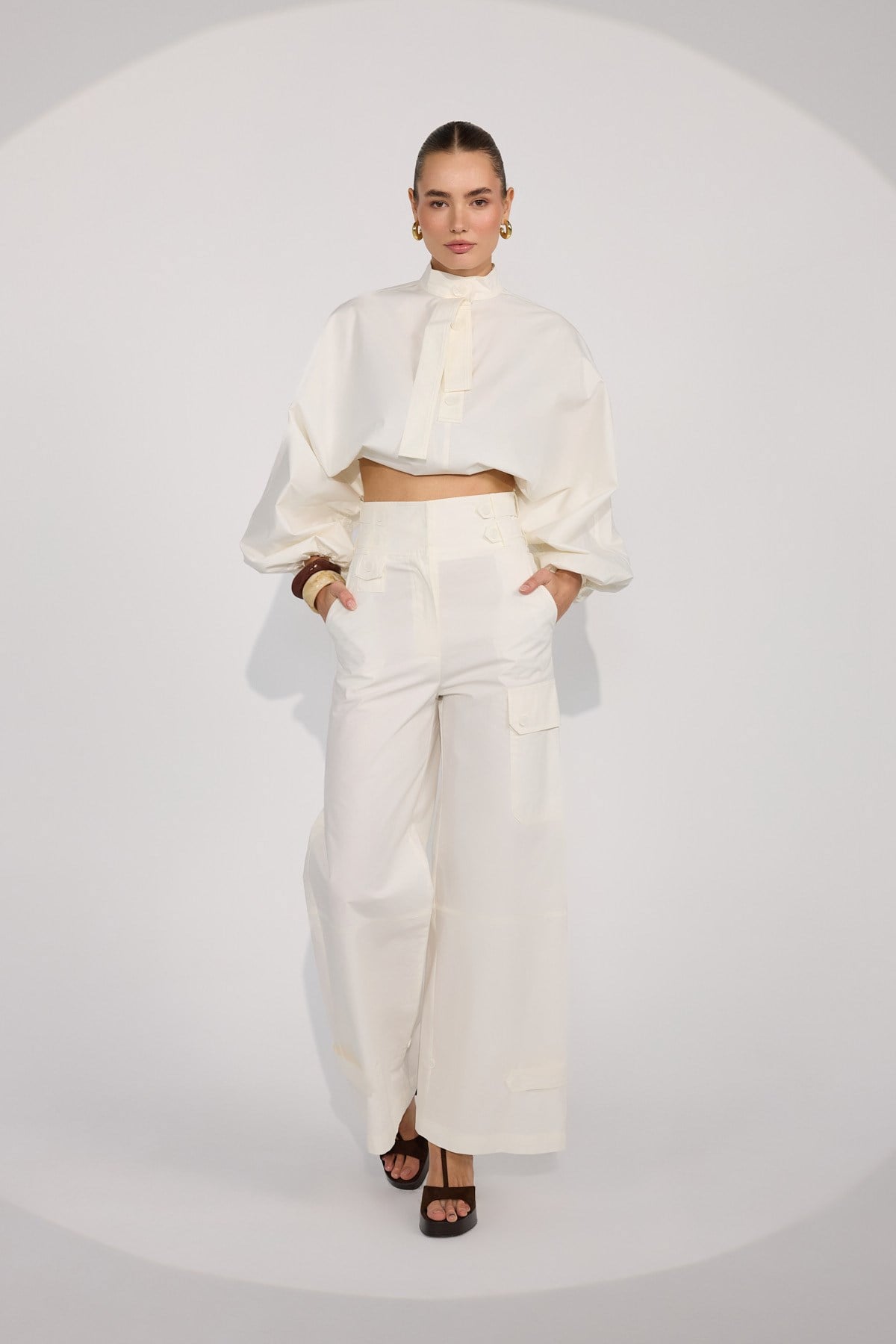 Crown Safari Pants Ecru