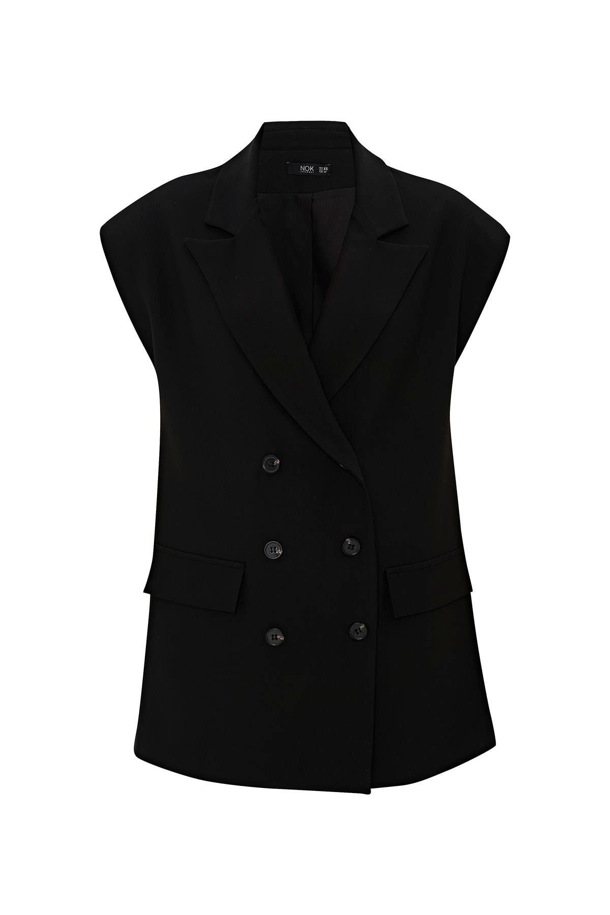 Love Waistcoat Siyah