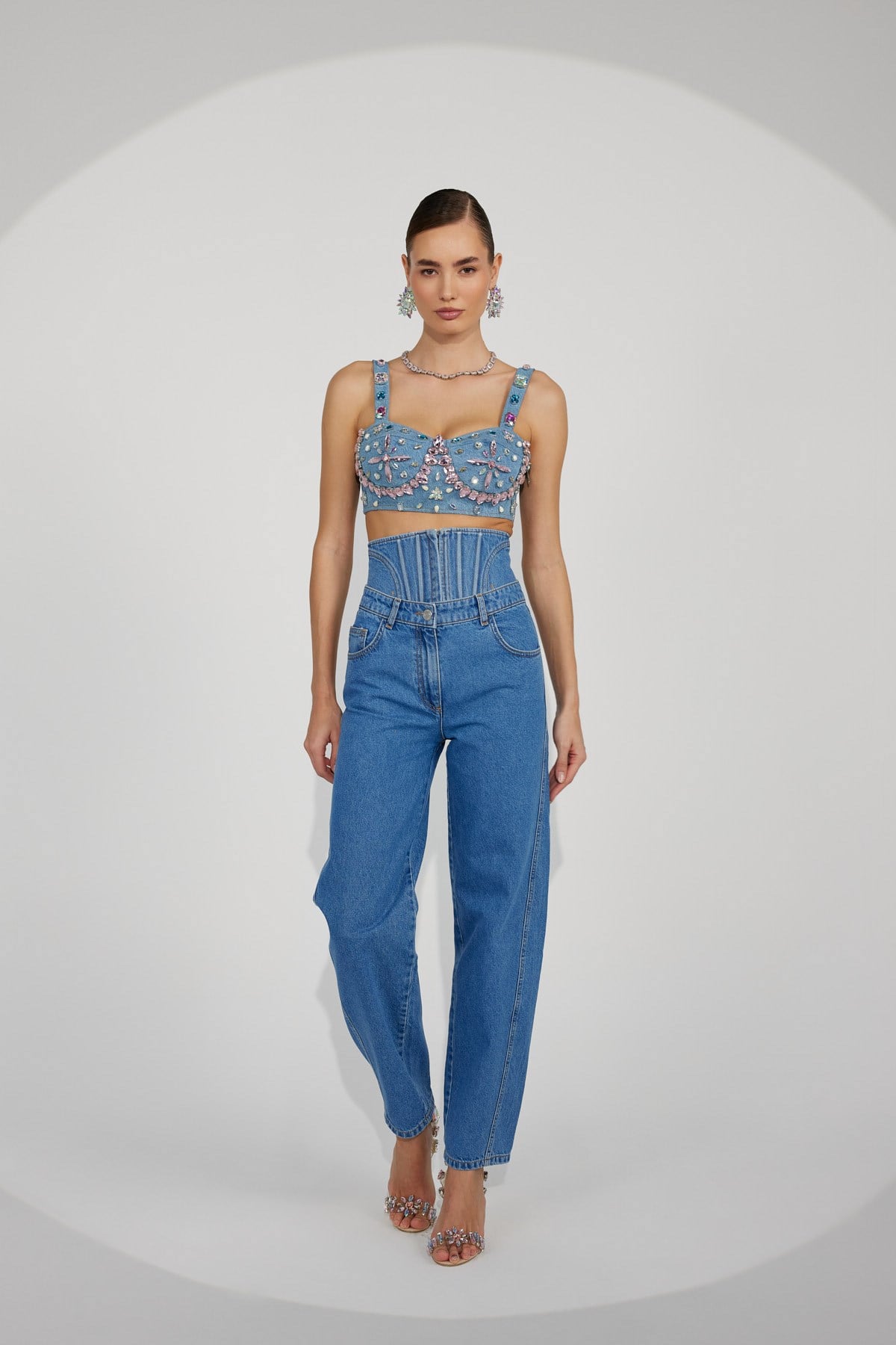 Nok Icon Corset Denim Jeans