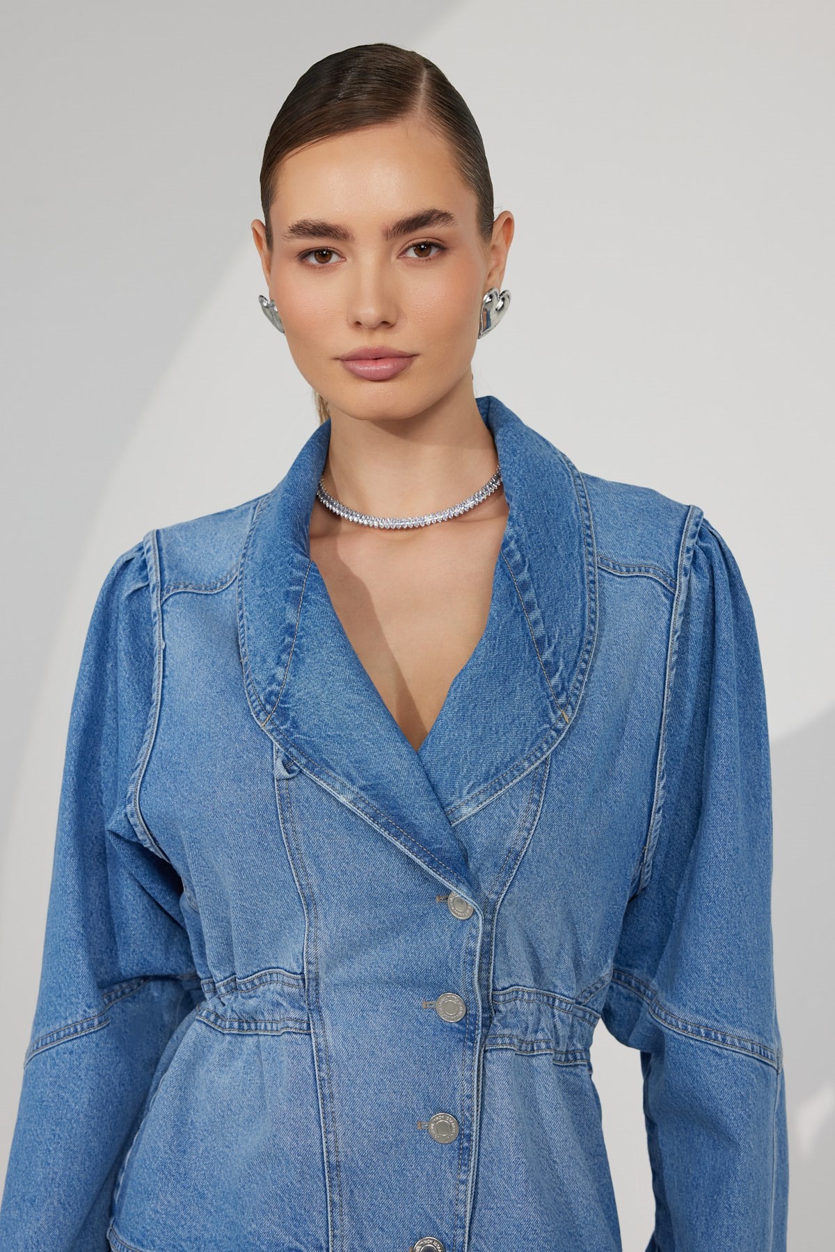 Power Denim Jacket Blue