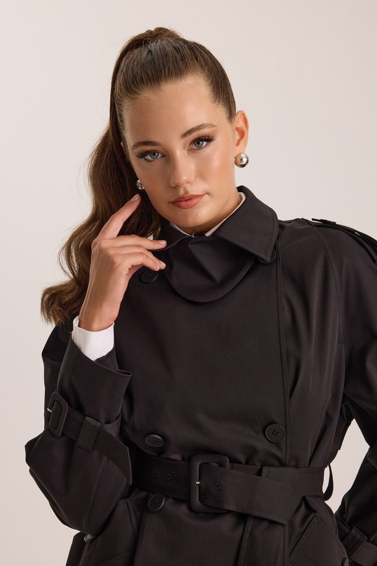 The Icon Trenchcoat Black