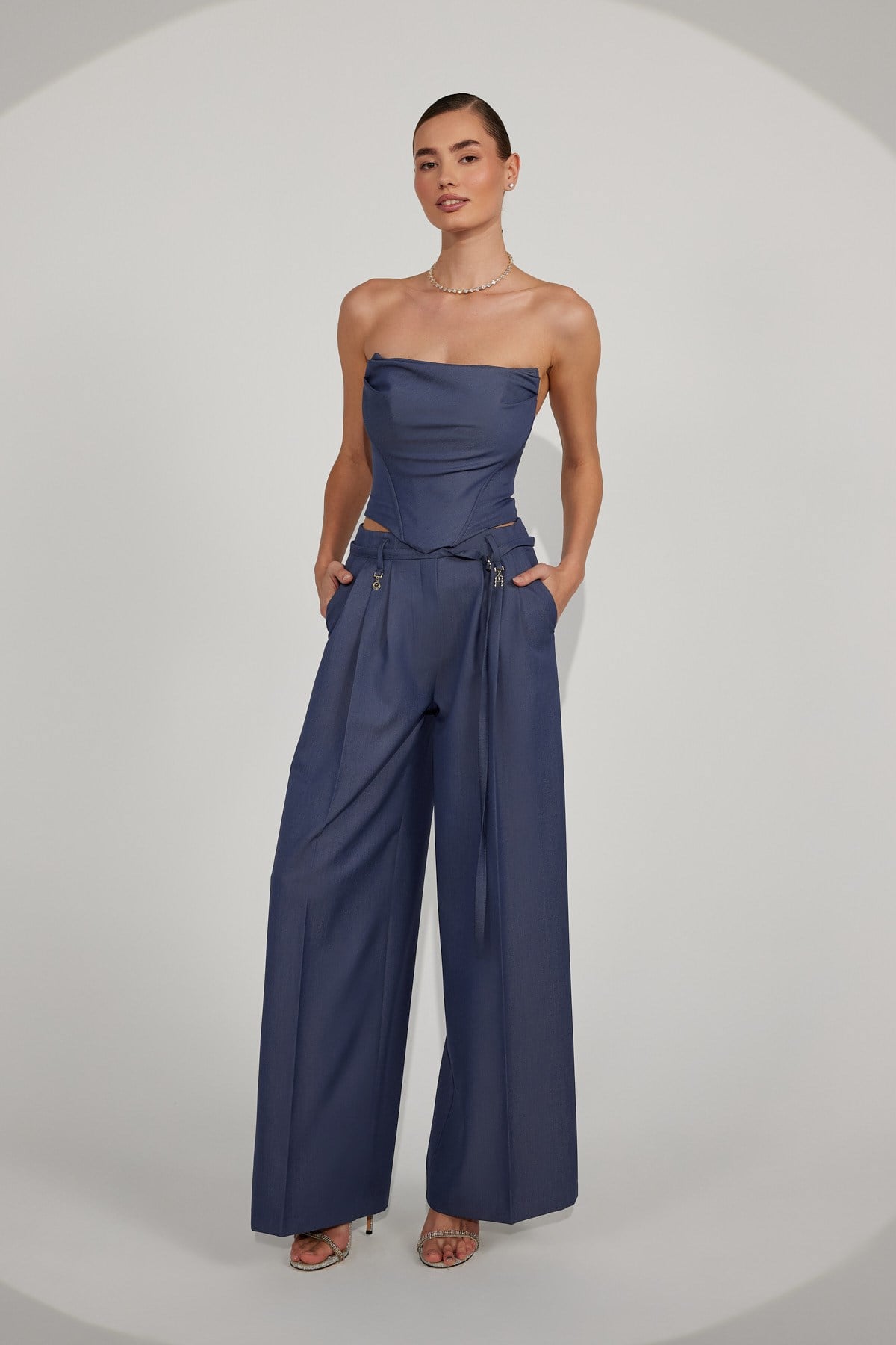 Timeless Pin Pants İndigo