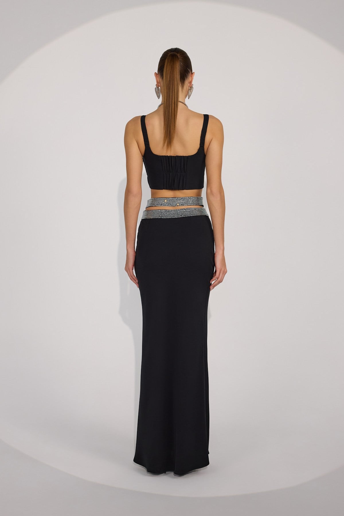 Ares Top Bustier Black