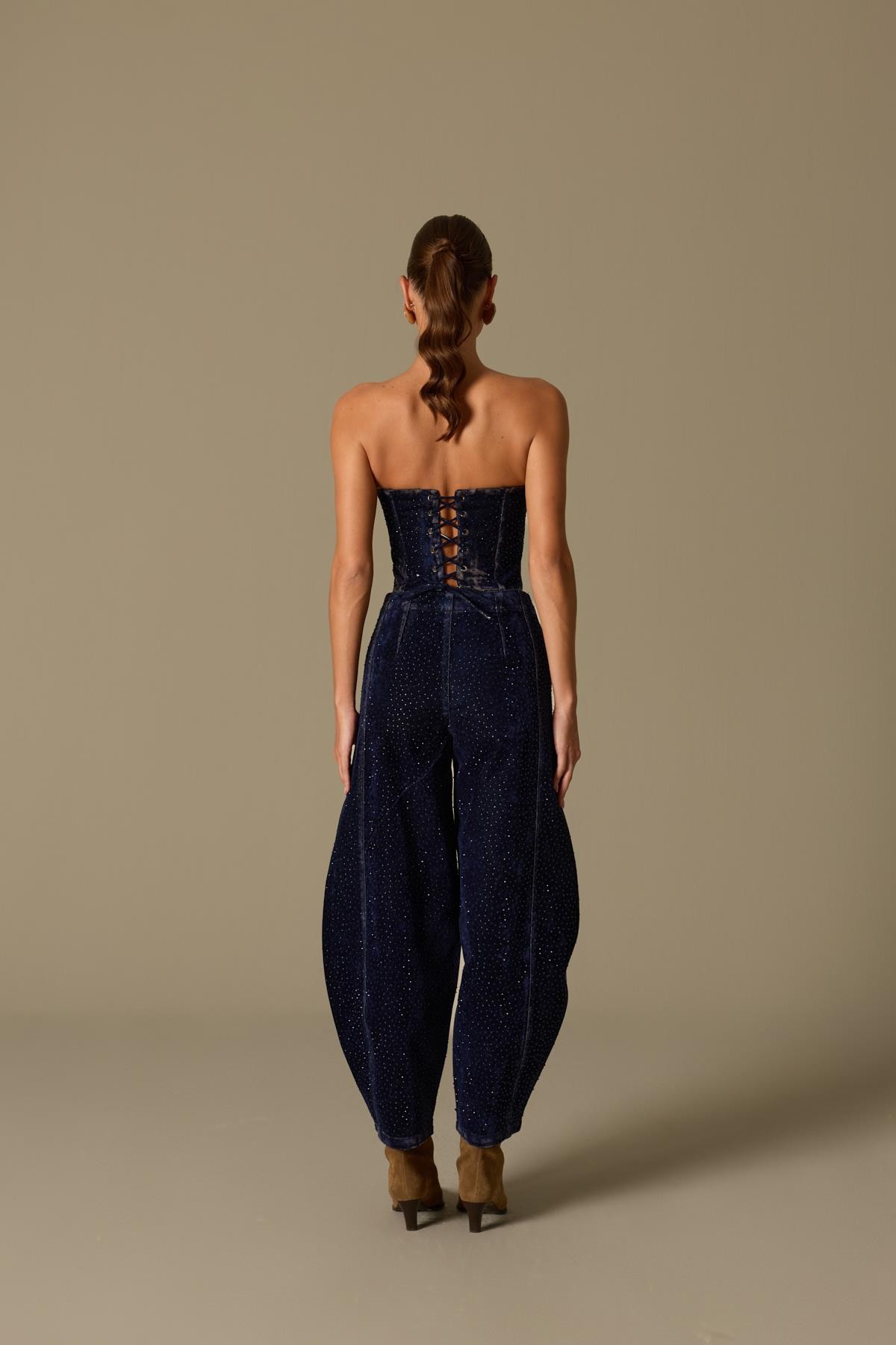 Aura Pants Dark Blue