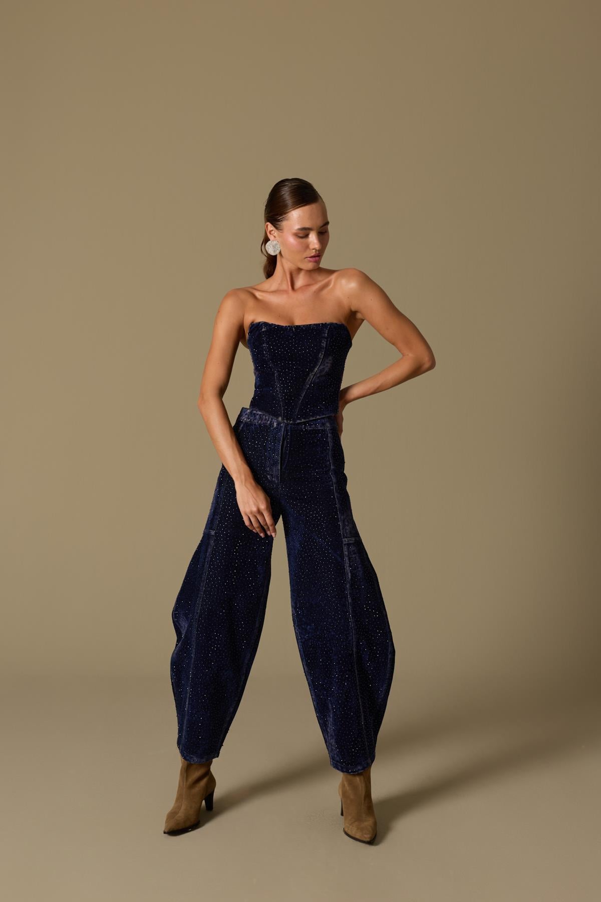 Aura Pants Dark Blue