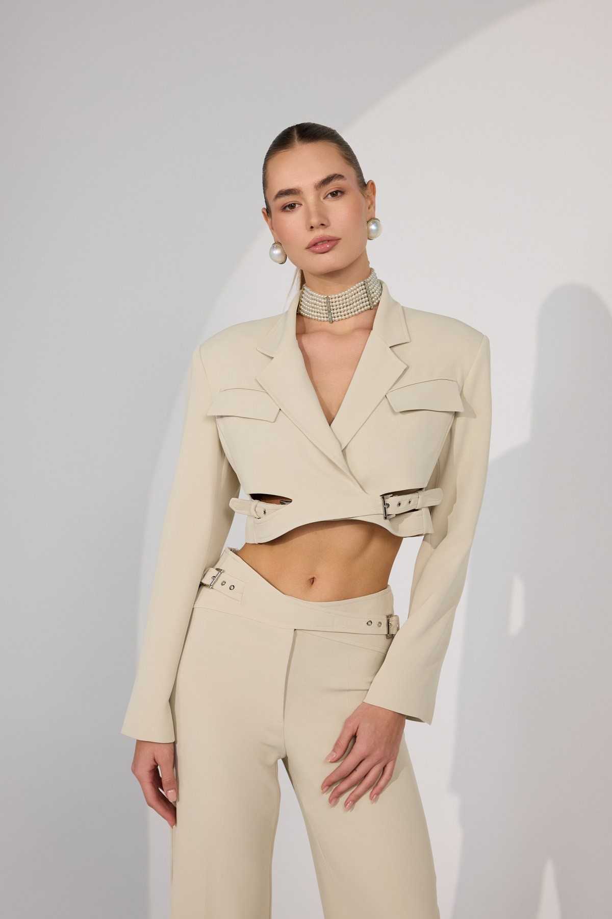 Boss Babe Jacket STONE
