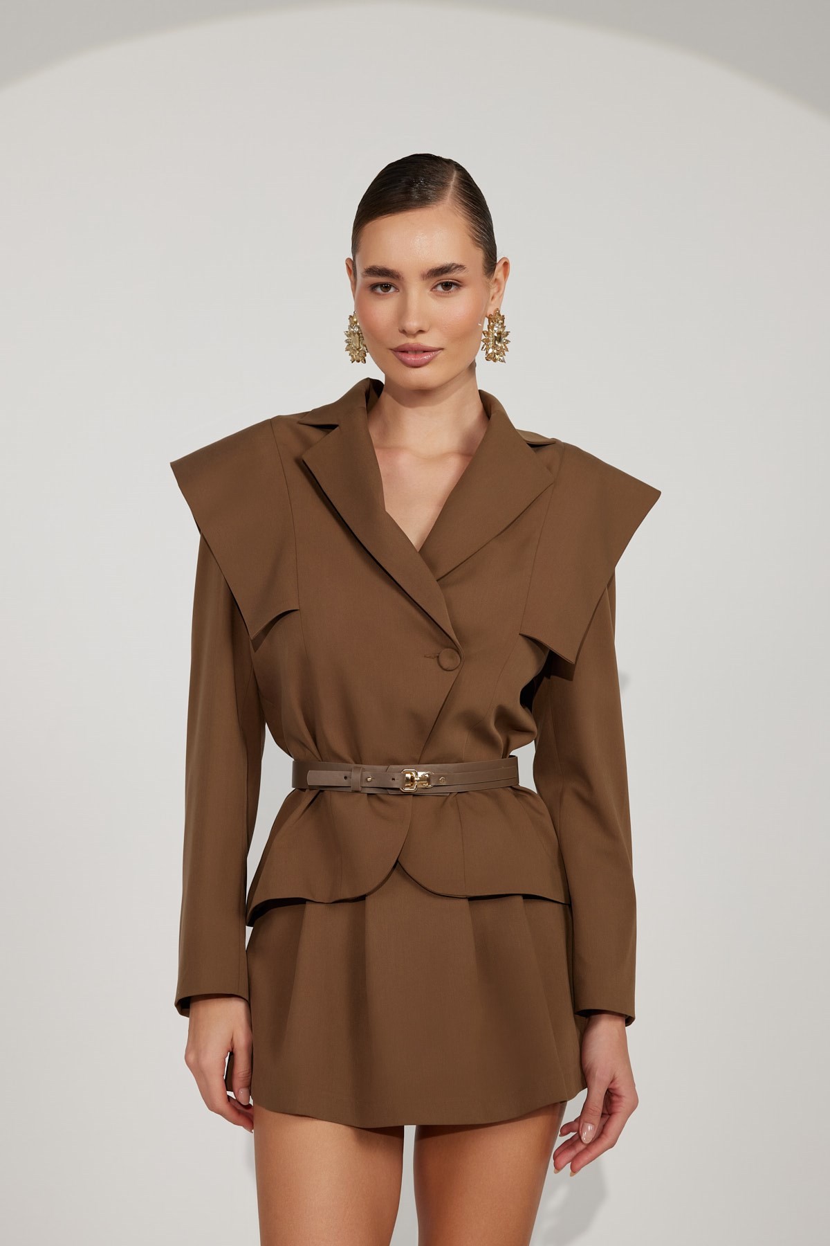 Contour Blazer Brown
