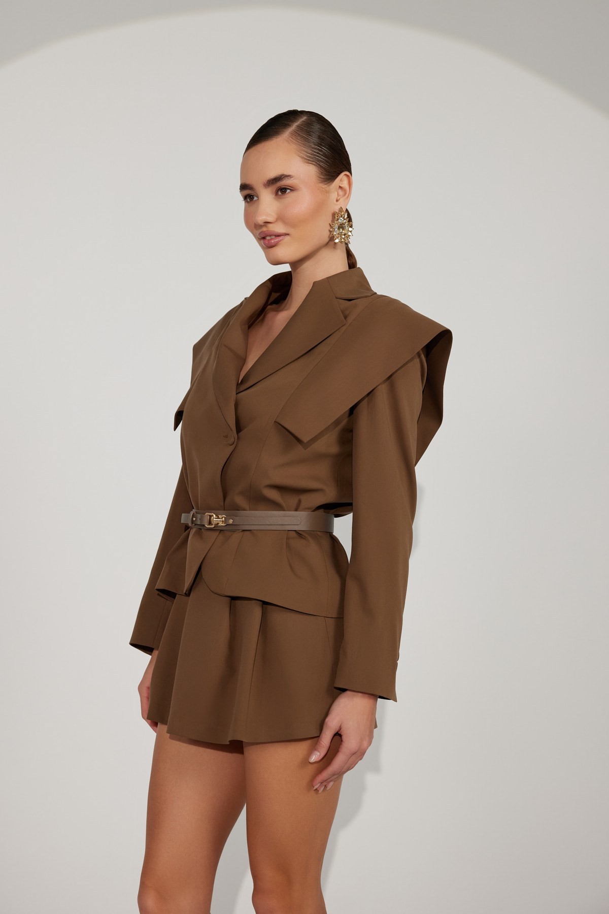 Contour Blazer Brown