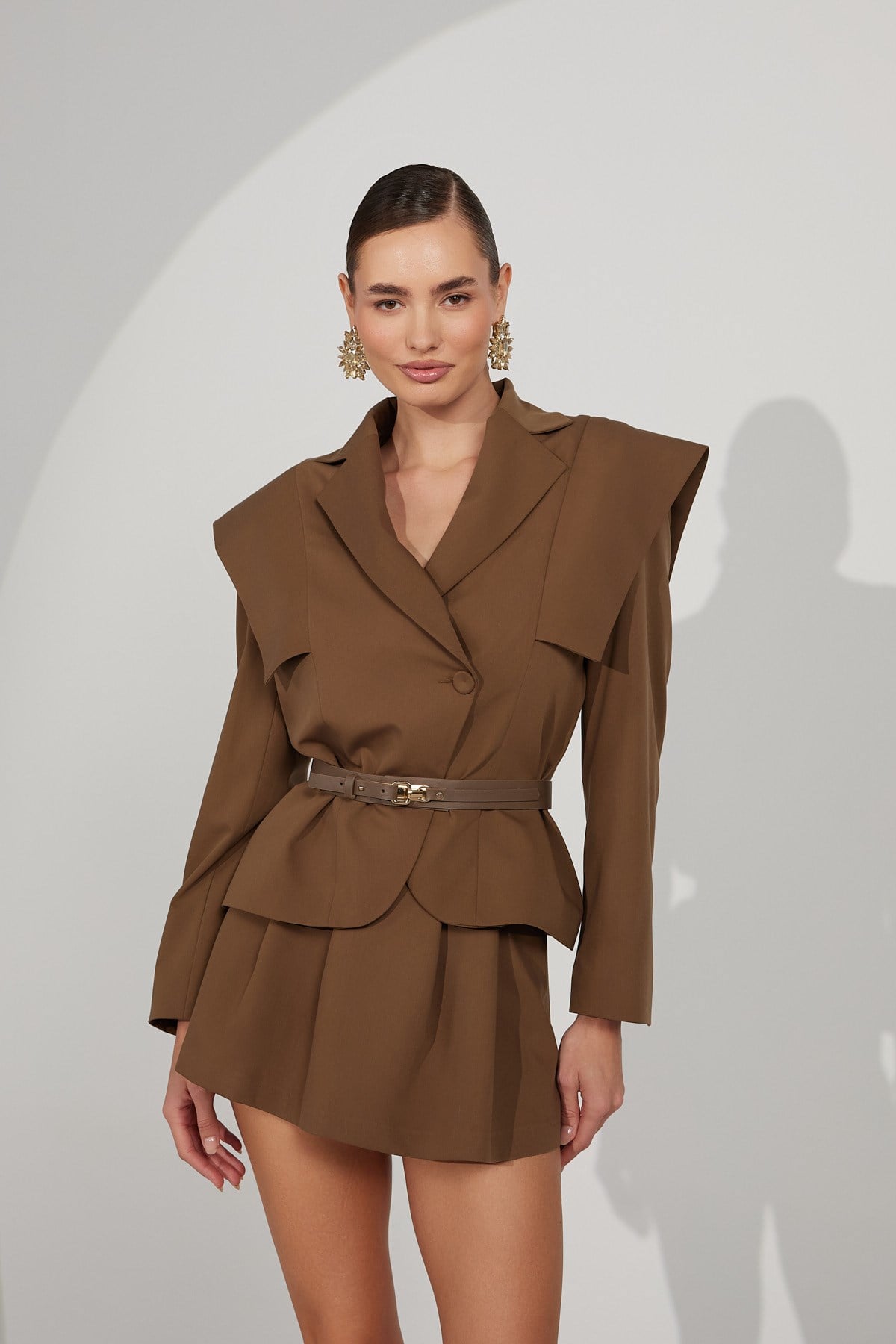 Contour Blazer Brown
