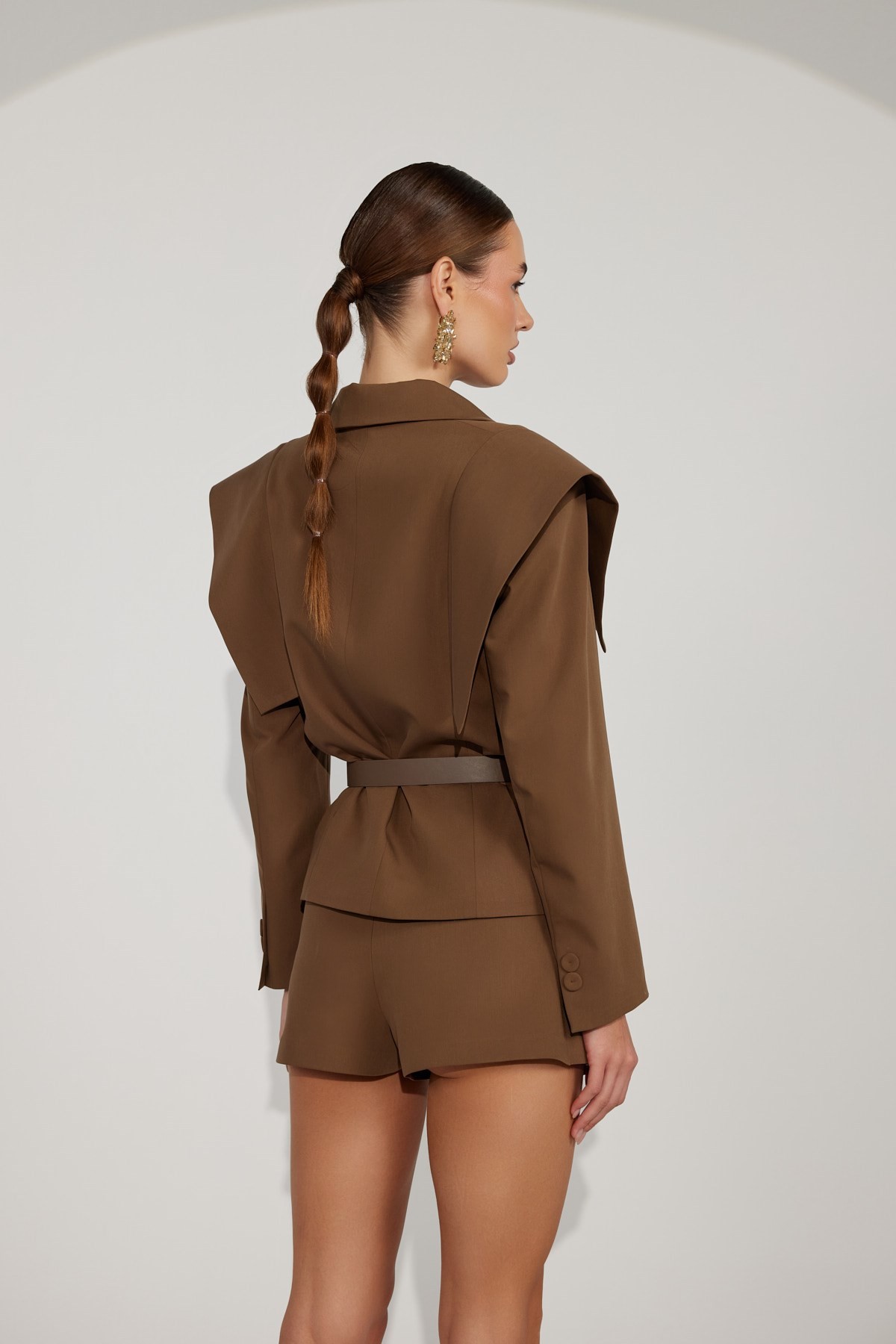 Contour Blazer Brown