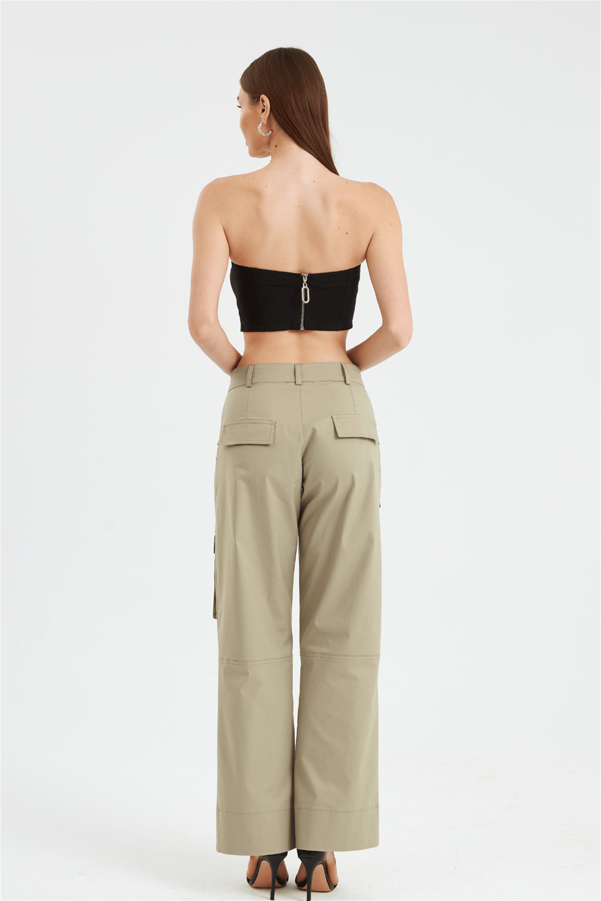 Cool Mode Serisi Vatkalı Crop Bomber ÇAĞLA YEŞİLİ