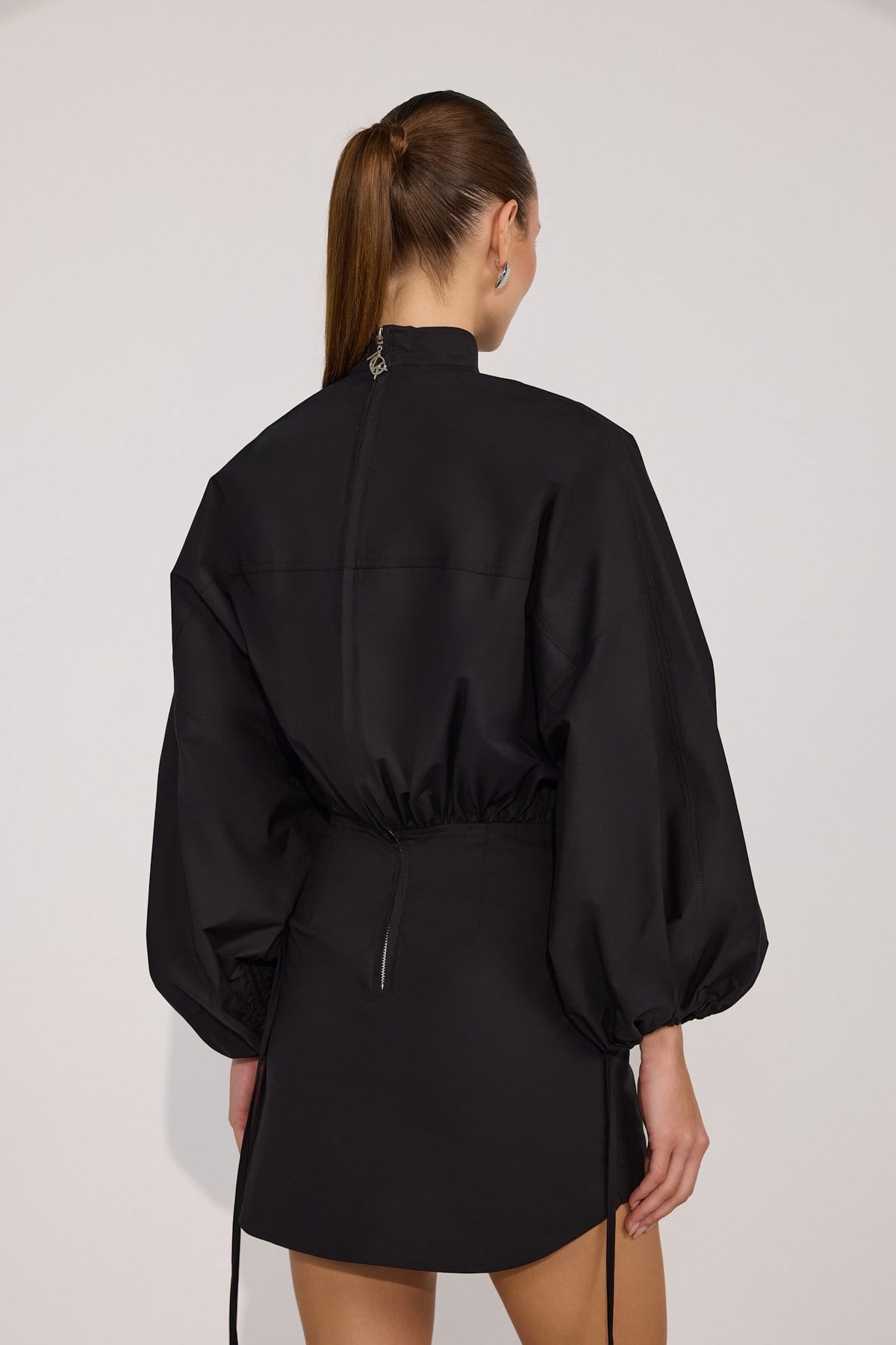 Crown Safari Dress Black