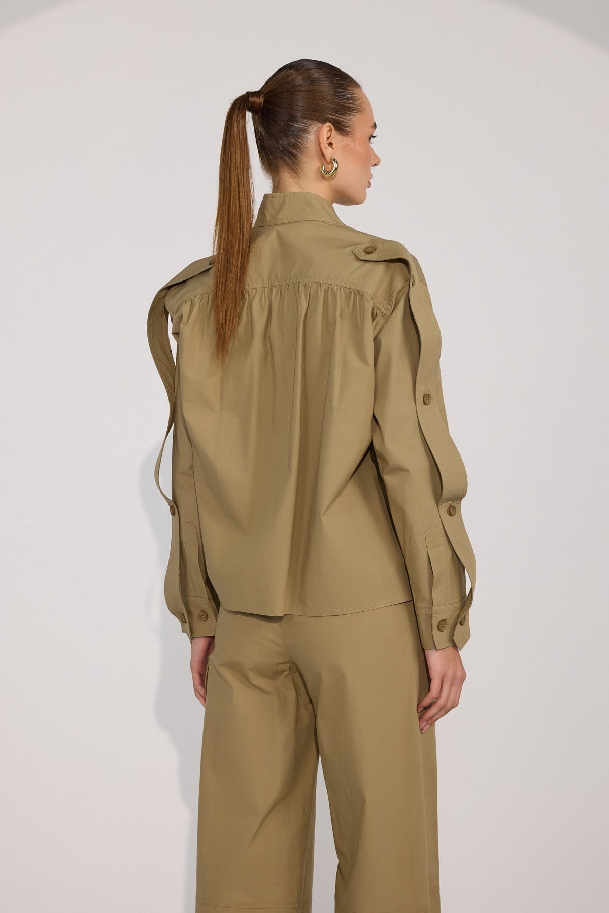 Crown Safari Jacket Bronze Brown
