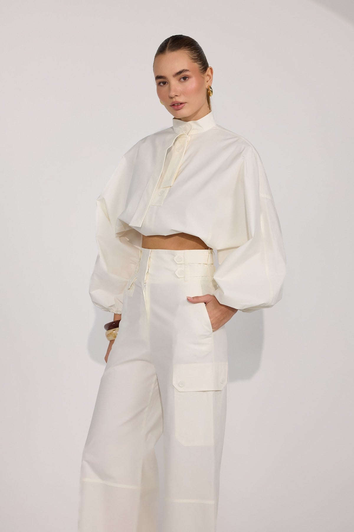 Crown Safari Pants Ecru