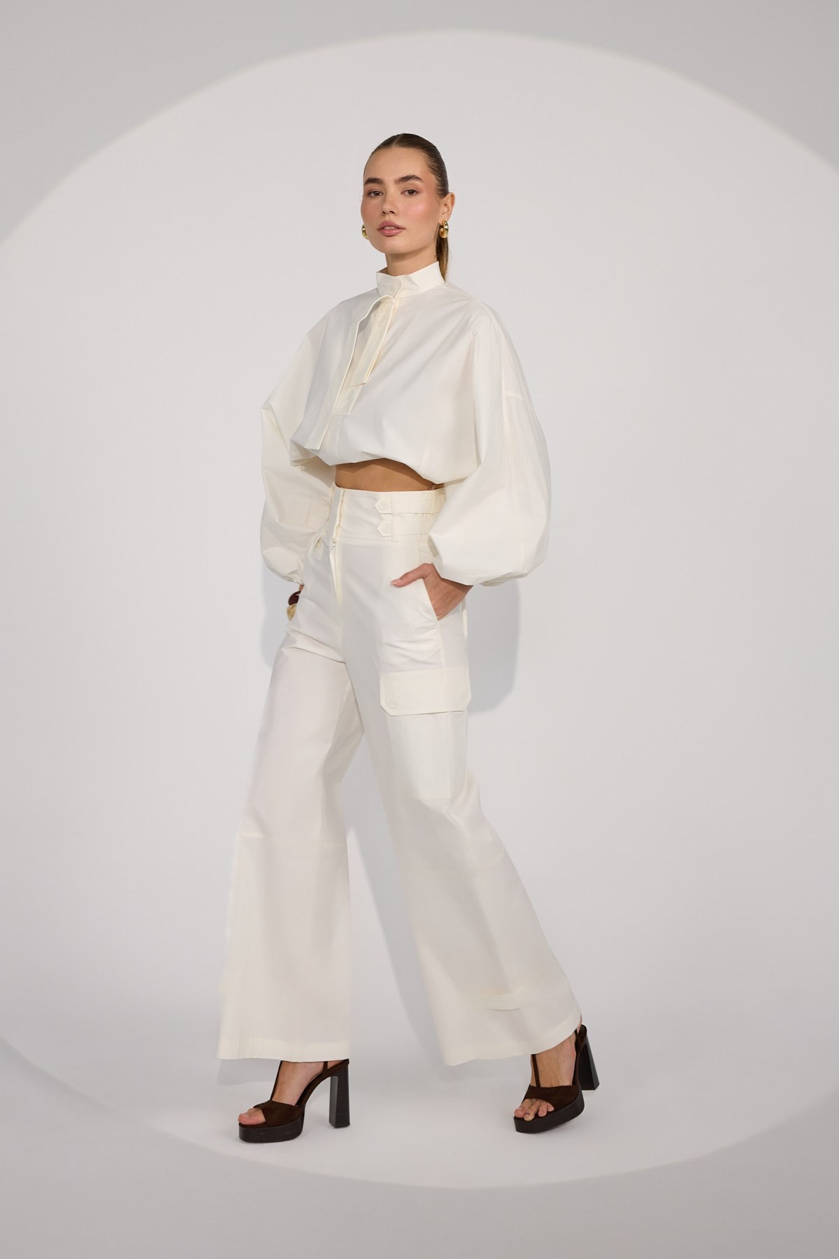 Crown Safari Pants Ecru