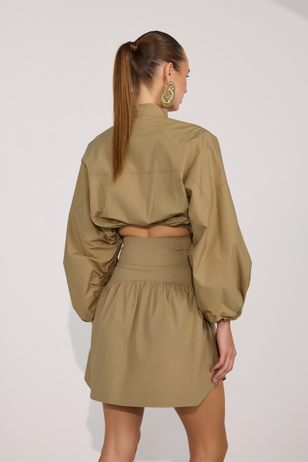 Crown Safari Shirt Bronze Brown