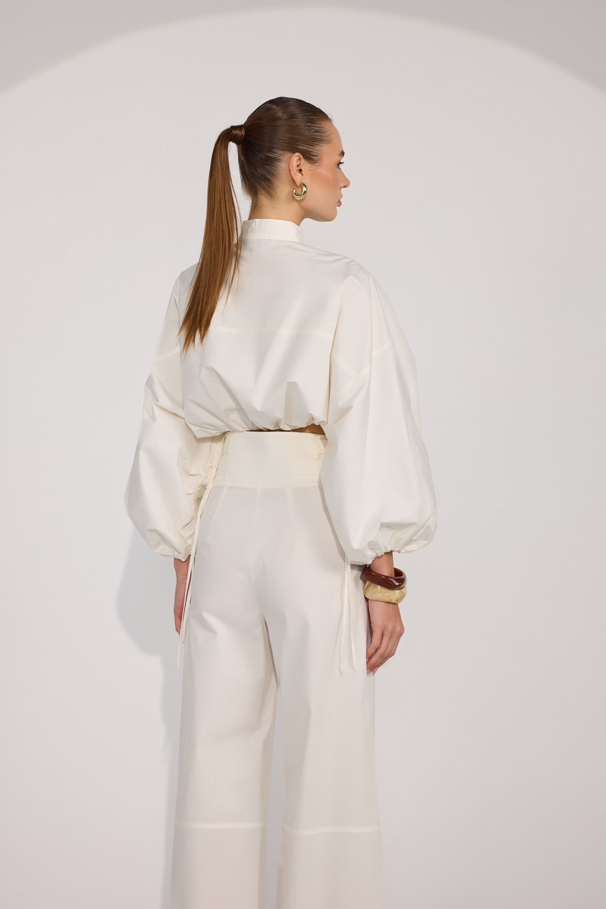 Crown Safari Shirt Ecru