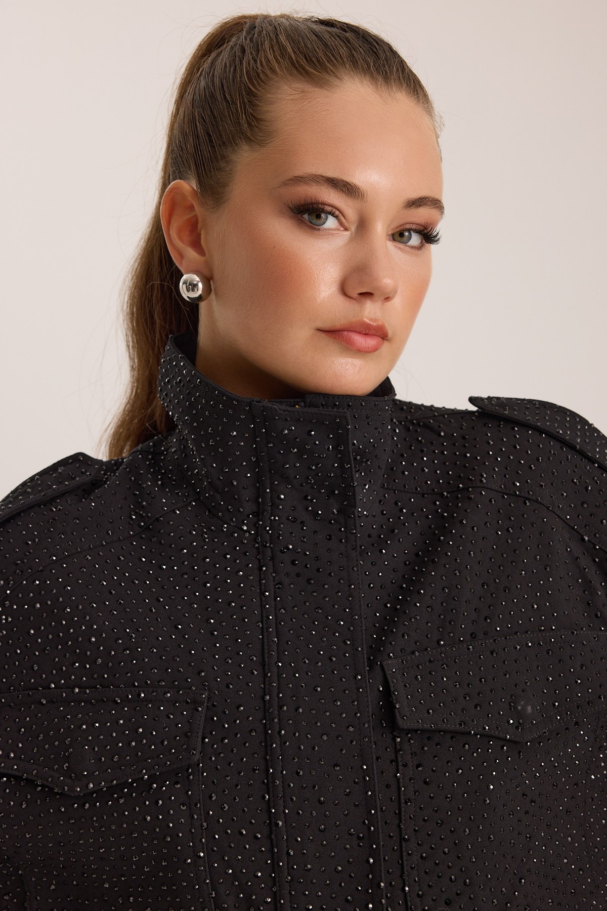 Crystal Life Star Bomber Black