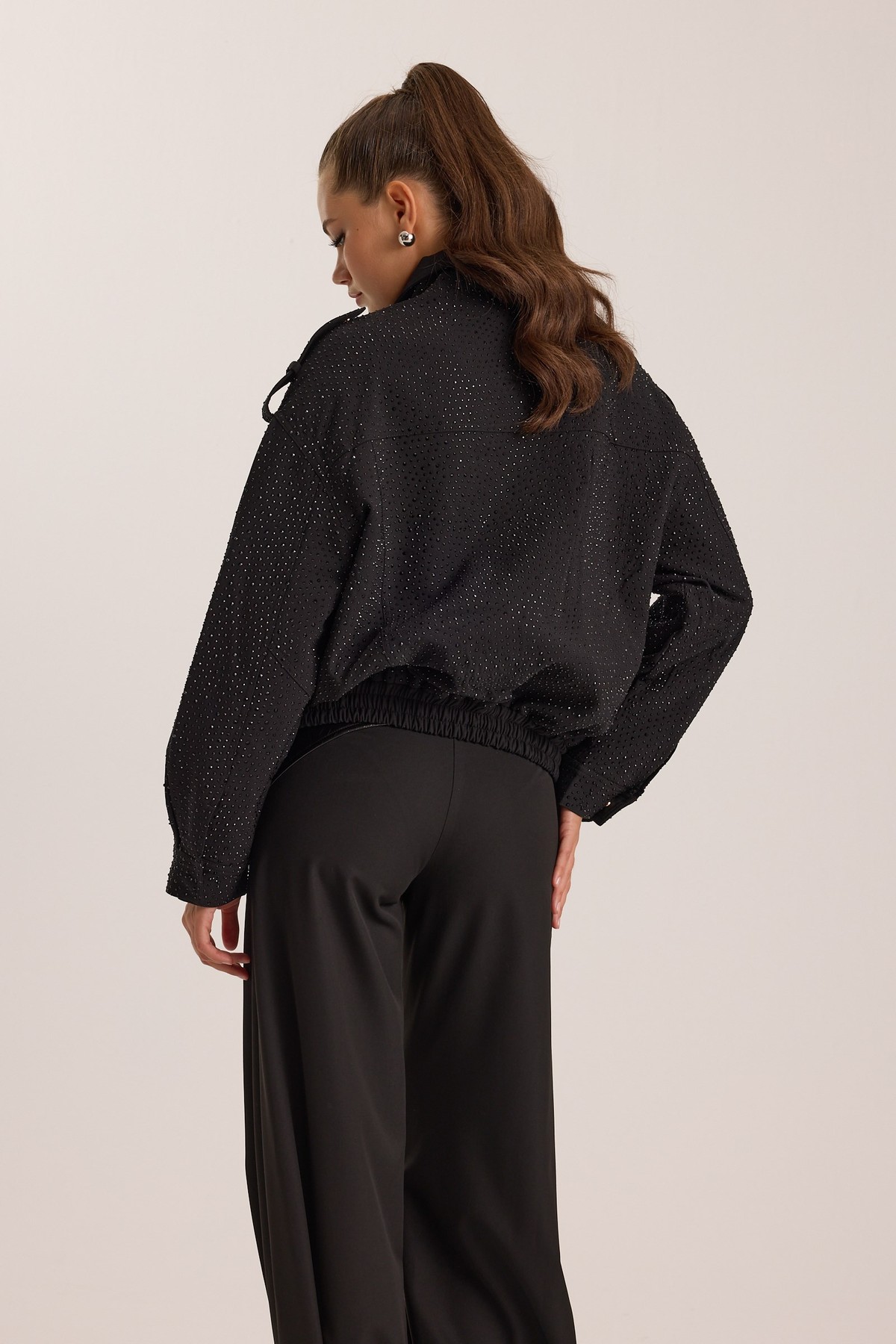 Crystal Life Star Bomber Black