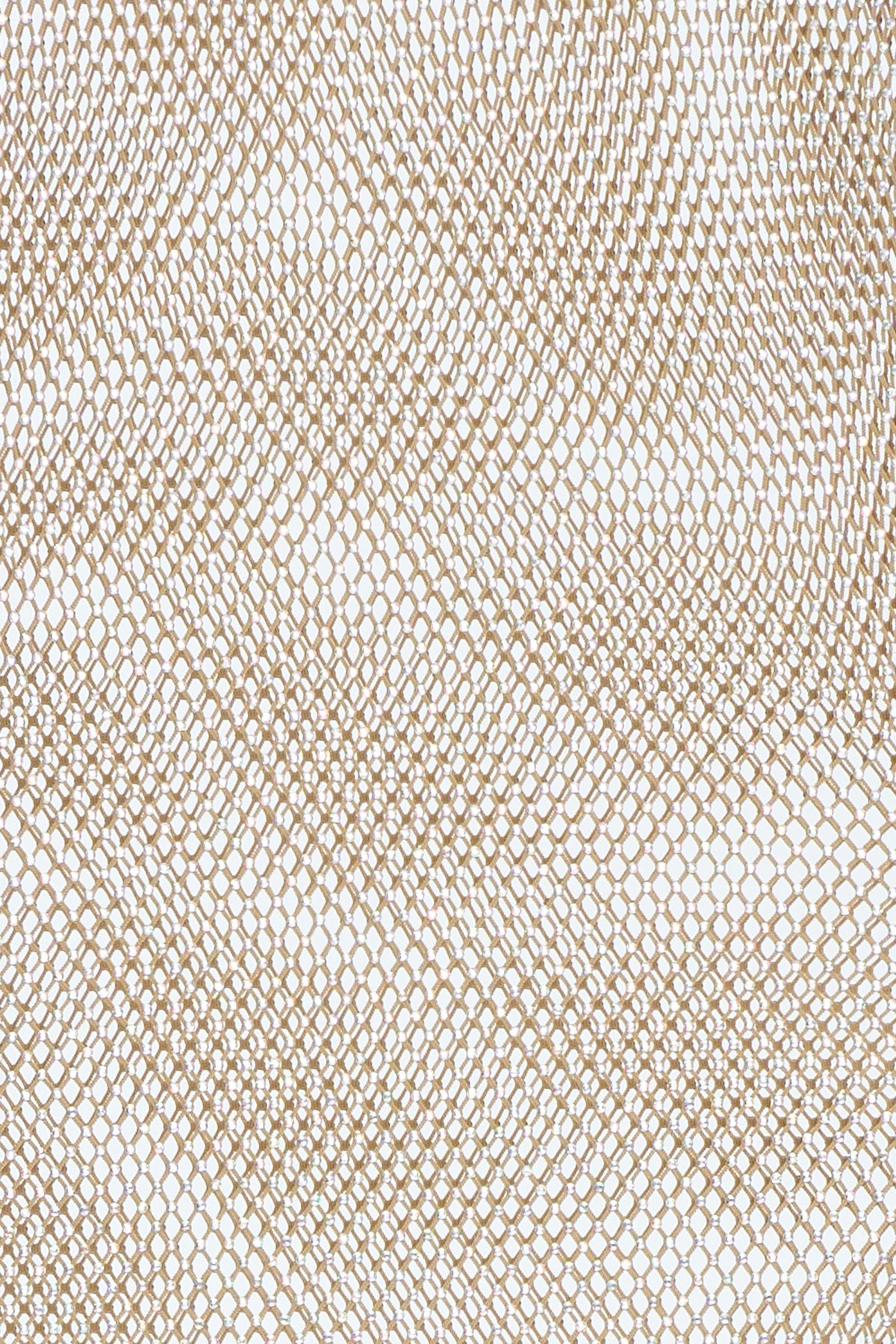 Dazzling Crystal Elegance Dress Gold