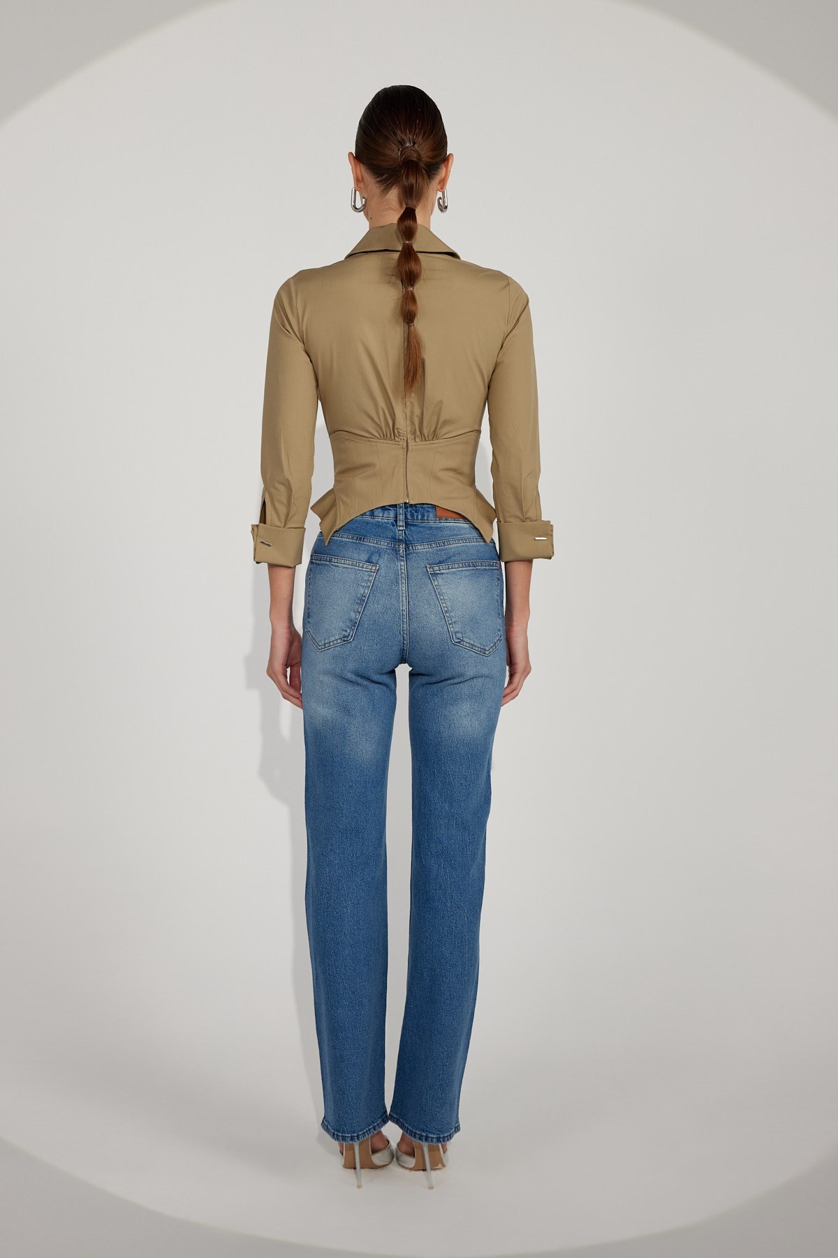 Desert Rose Denim Jeans Blue Denim
