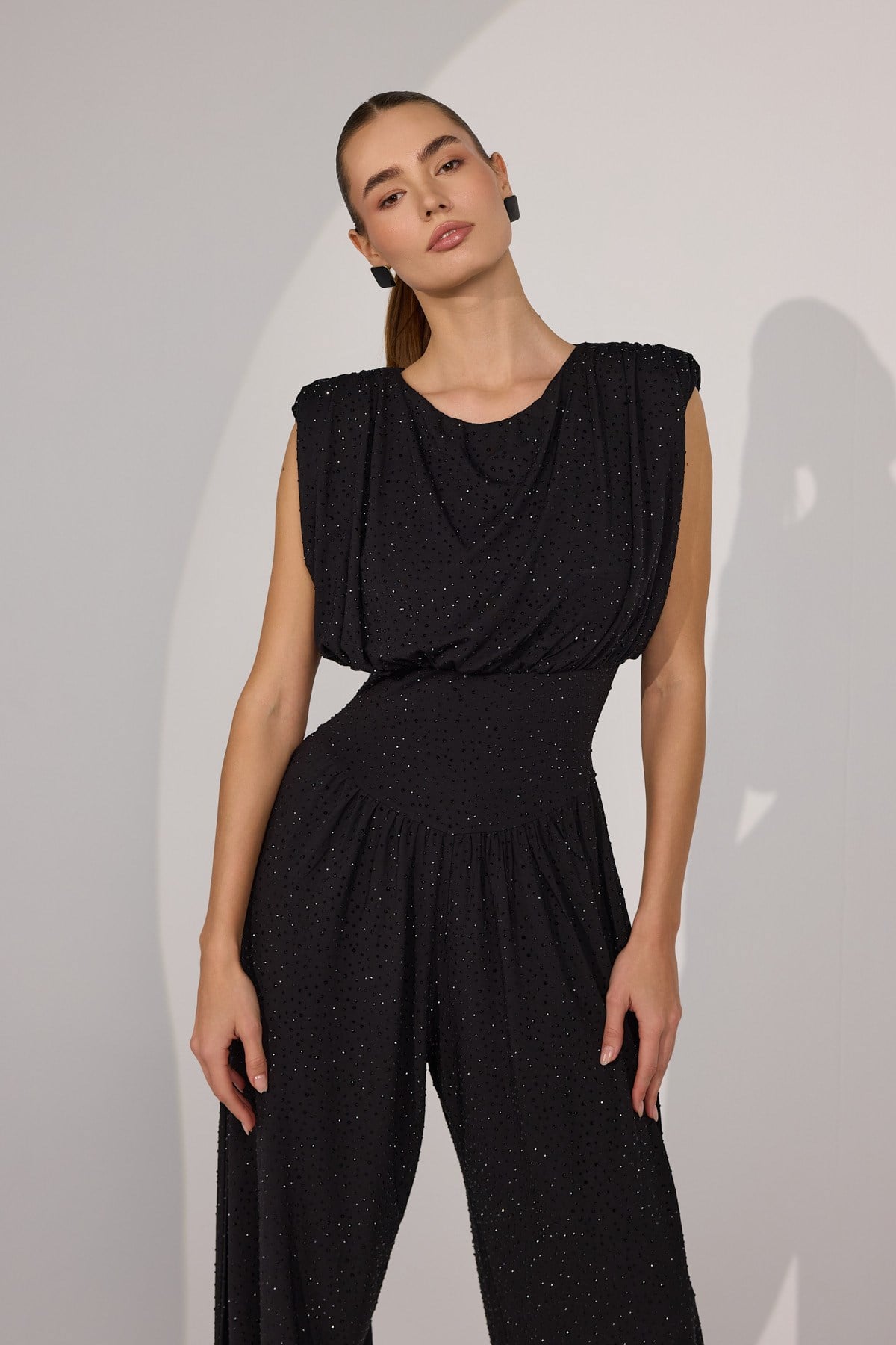 Diamond Elena Jumpsuit Black