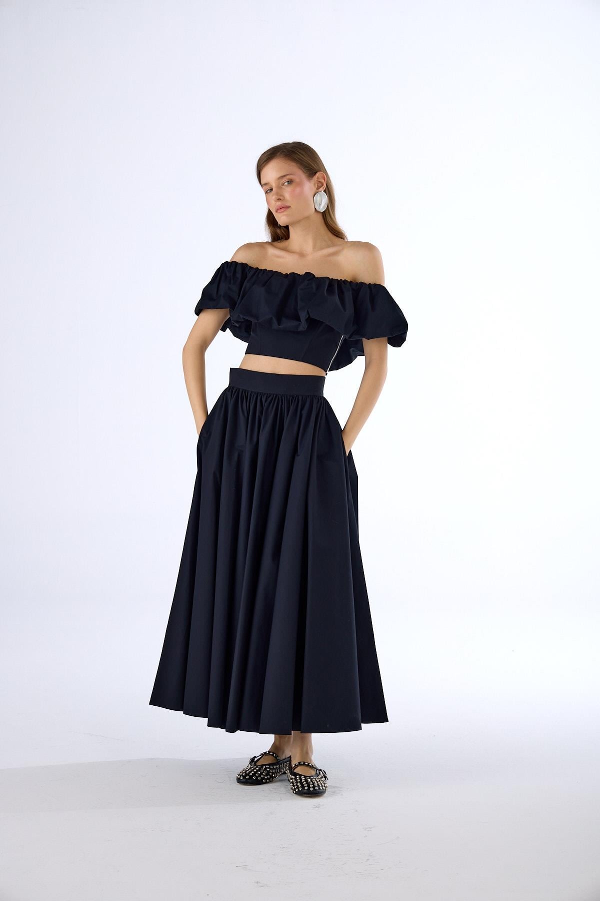 Flamenco Büstiyer Siyah