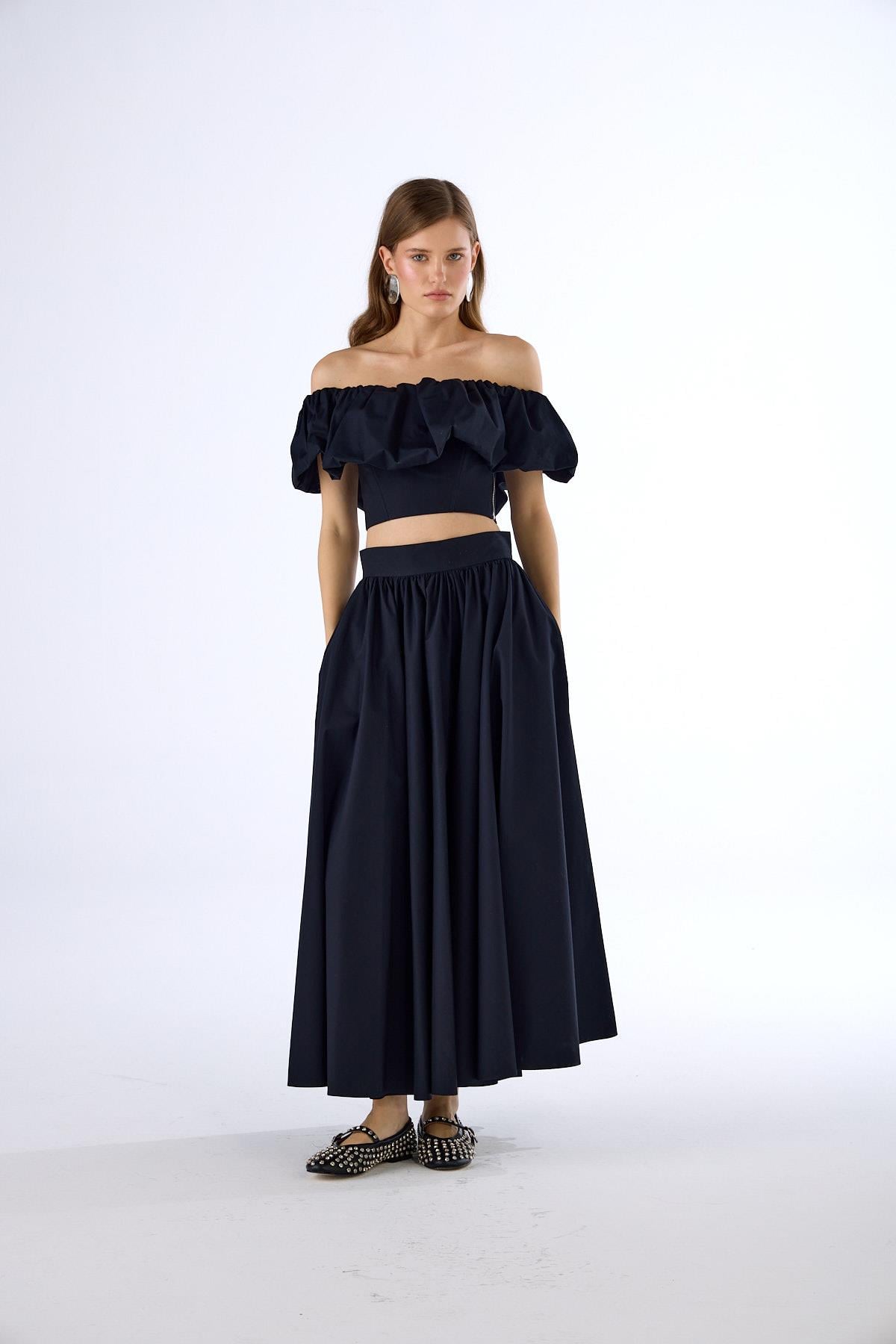 Flamenco Büstiyer Siyah