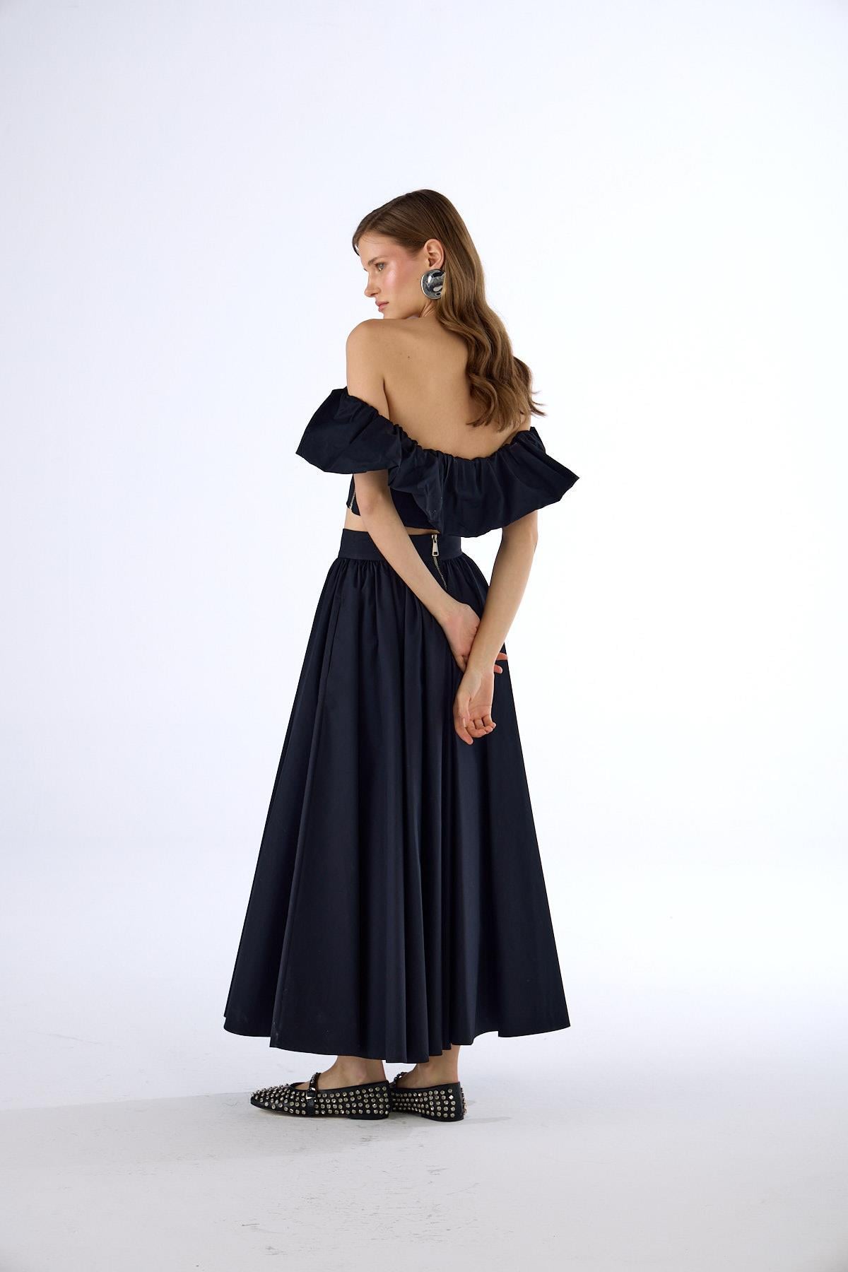 Flamenco Büstiyer Siyah