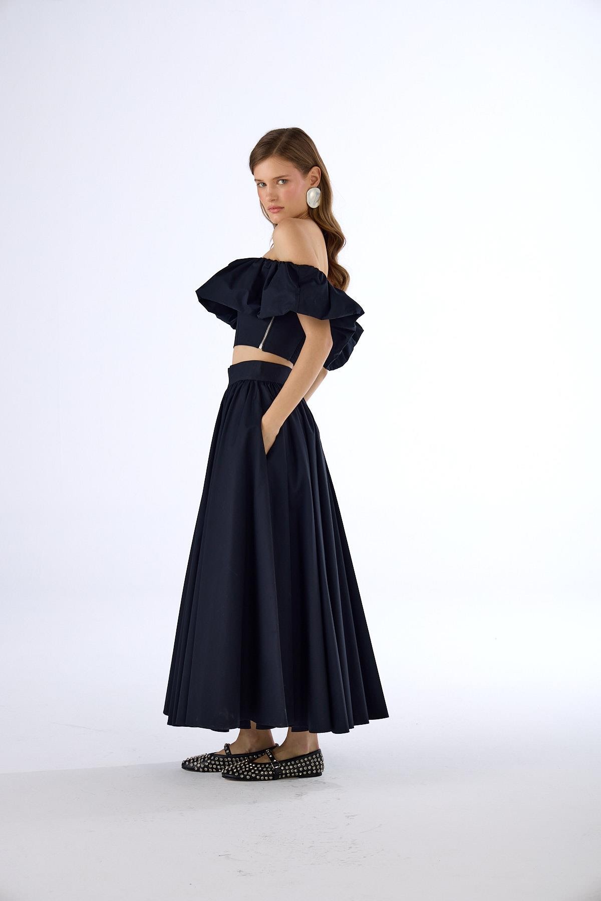Flamenco Büstiyer Siyah