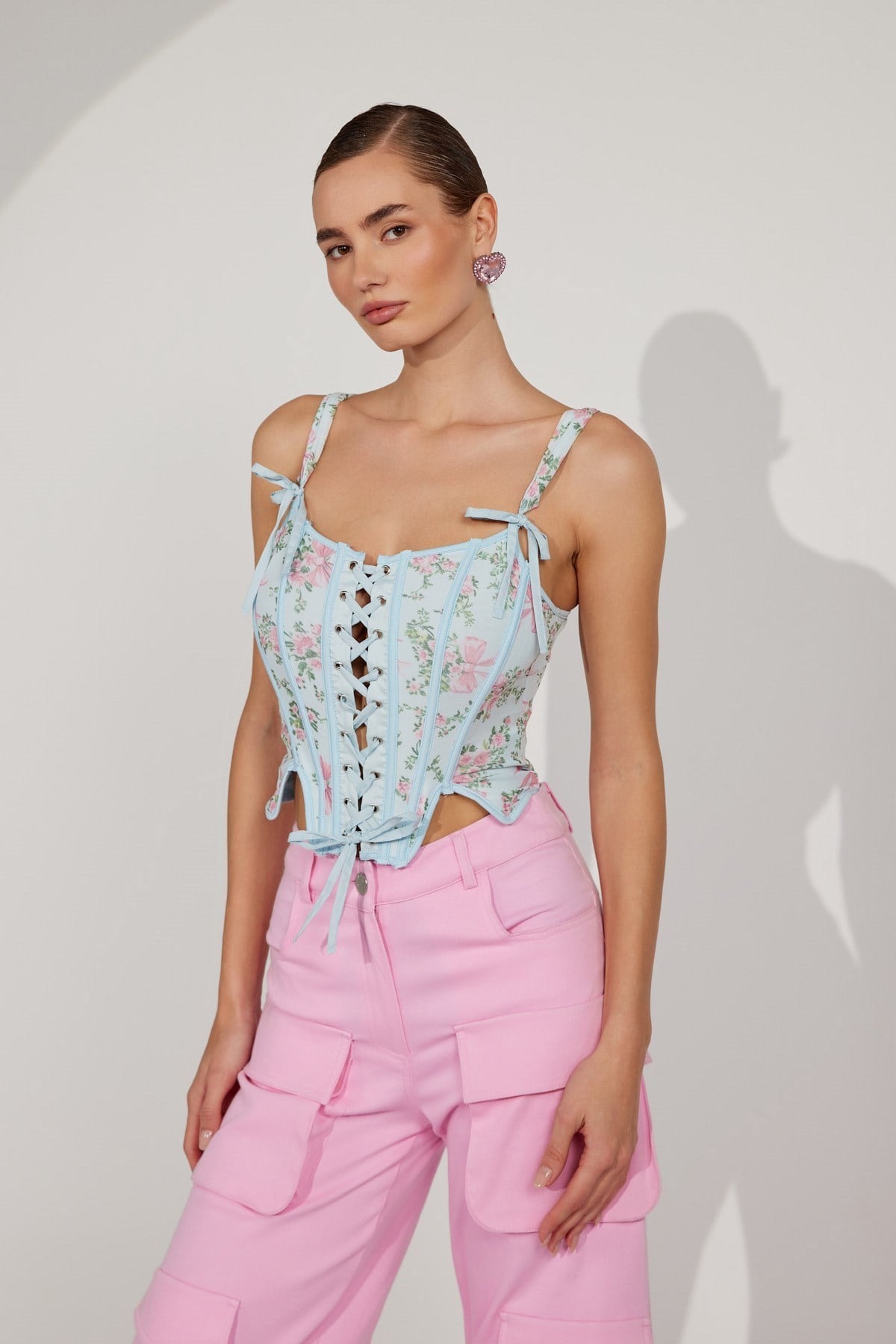 Icon Babe Corset Blue